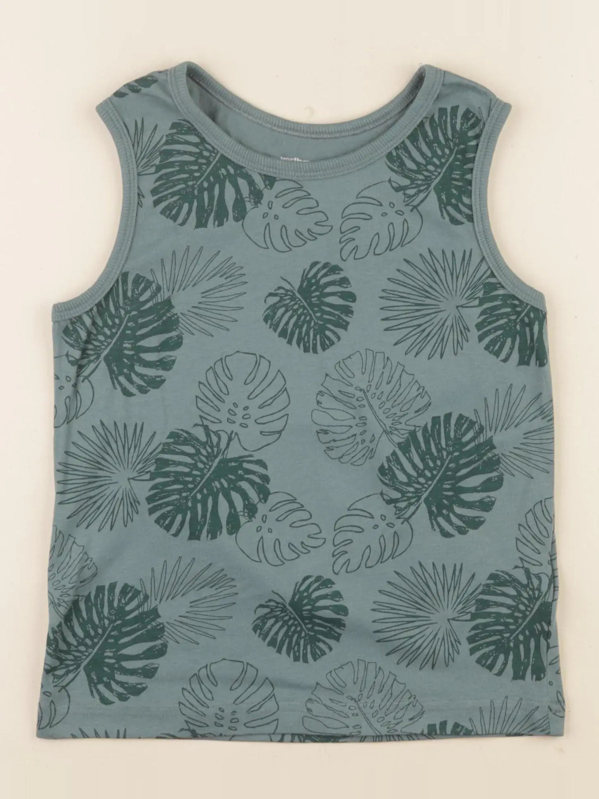 Vertbaudet - débardeur vert - 5 ans