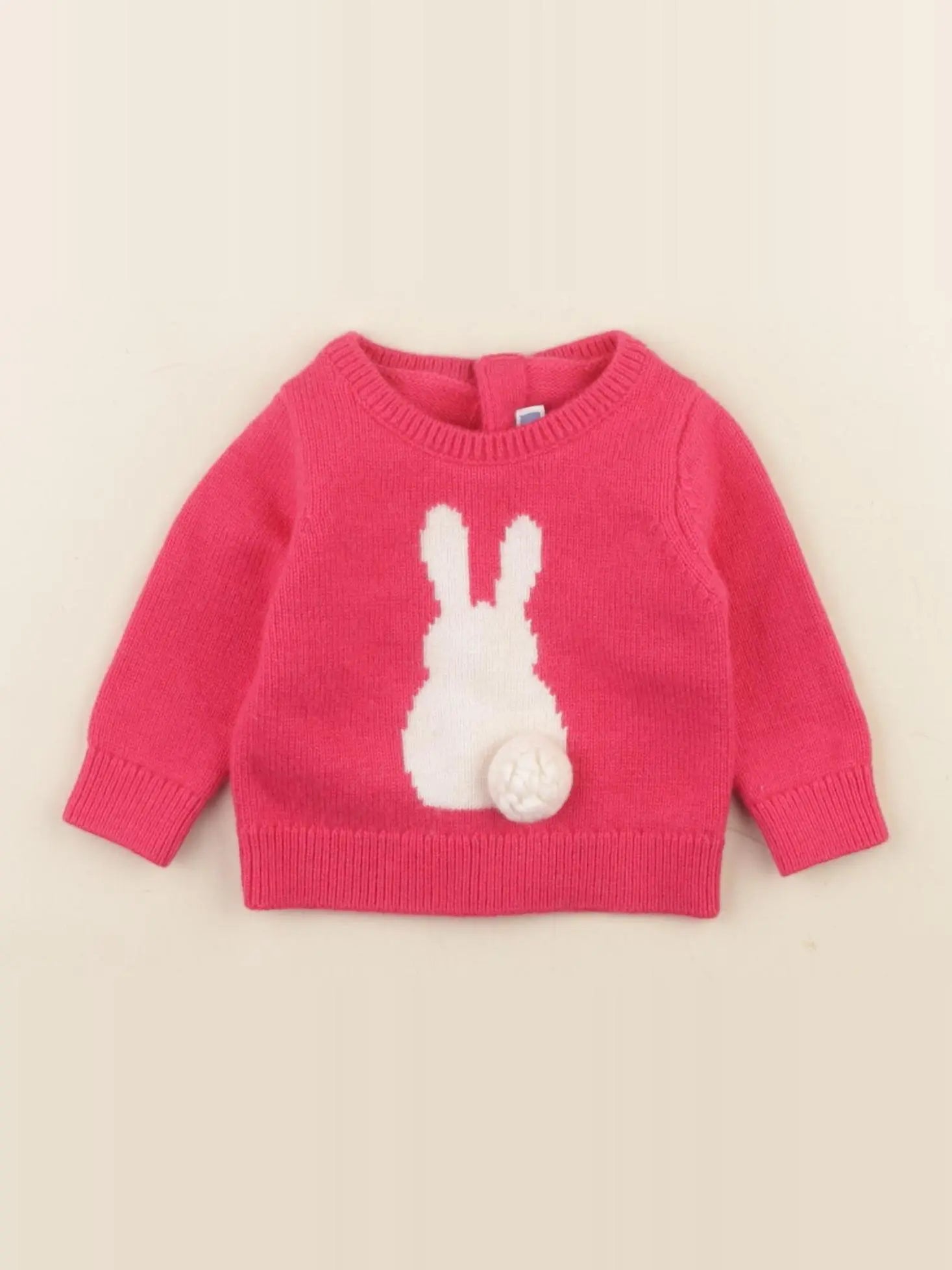 Jacadi - pull rose - 1 mois