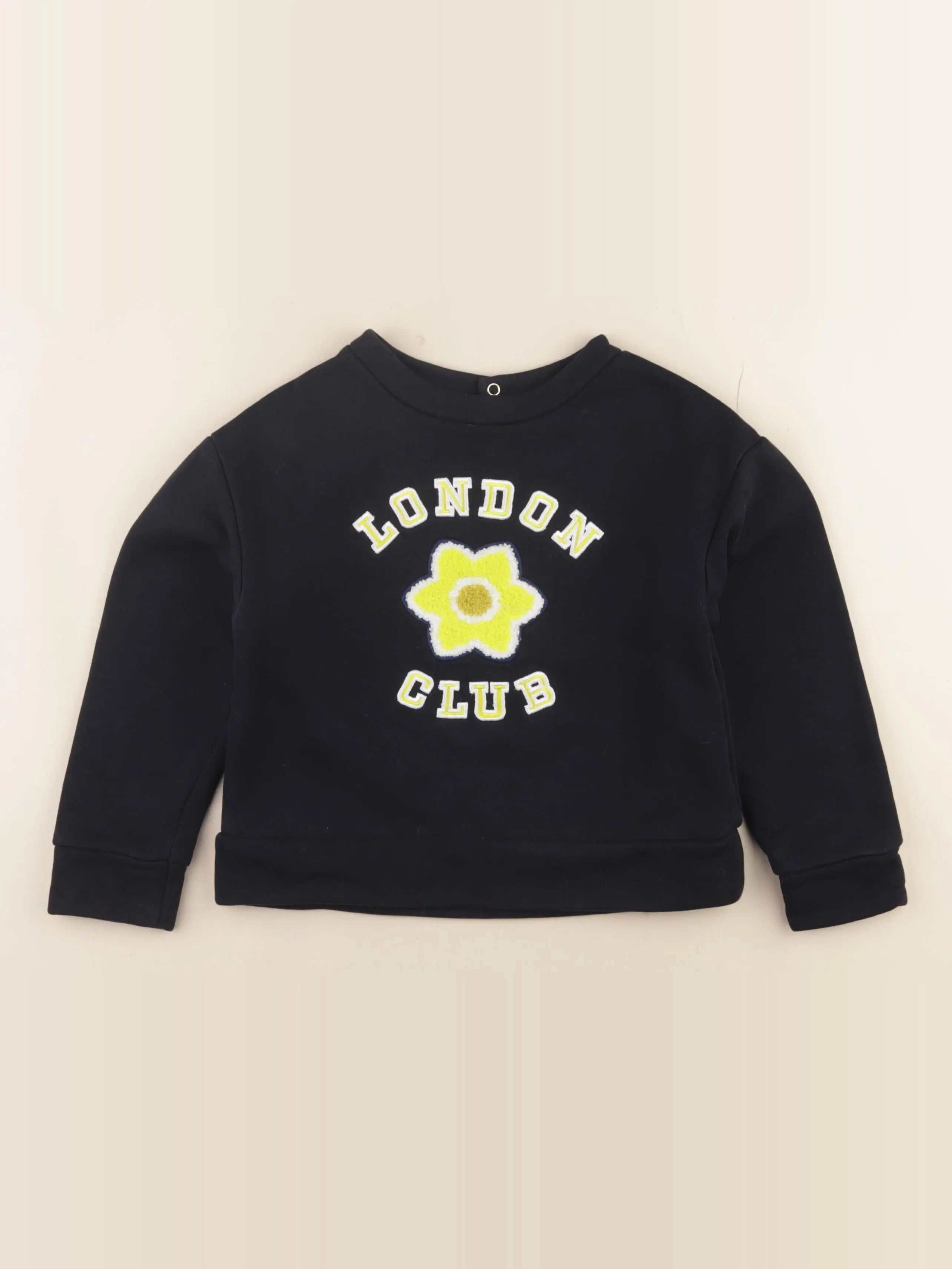 Jacadi - sweat bleu - 6 ans