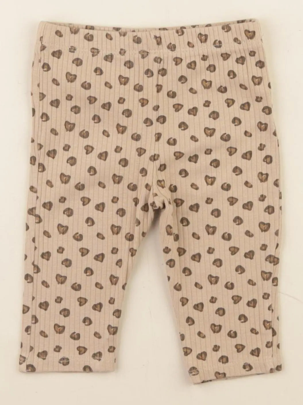 Vertbaudet - legging marron - 6 mois