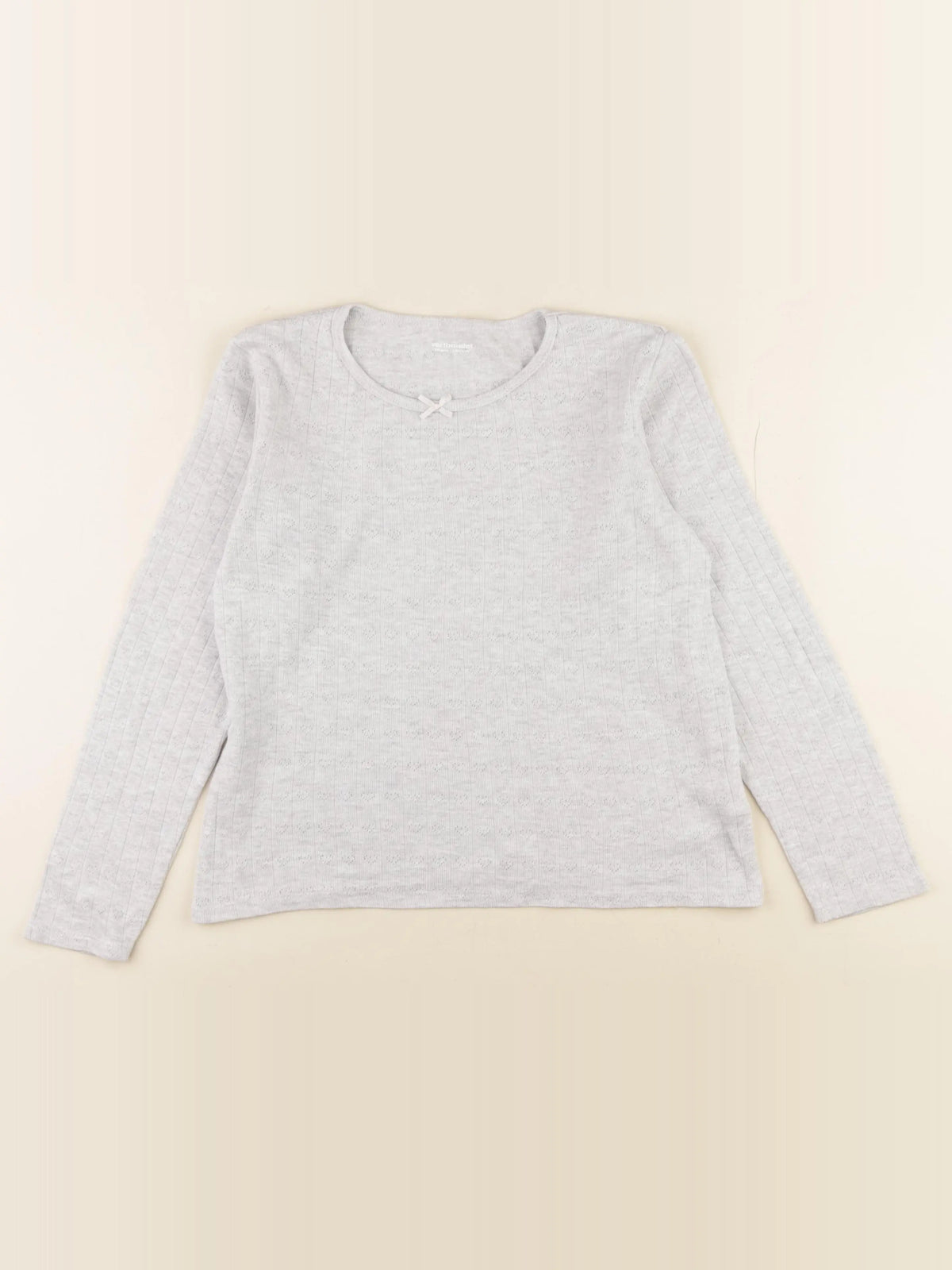 Vertbaudet - maillot de corps gris - 10 ans