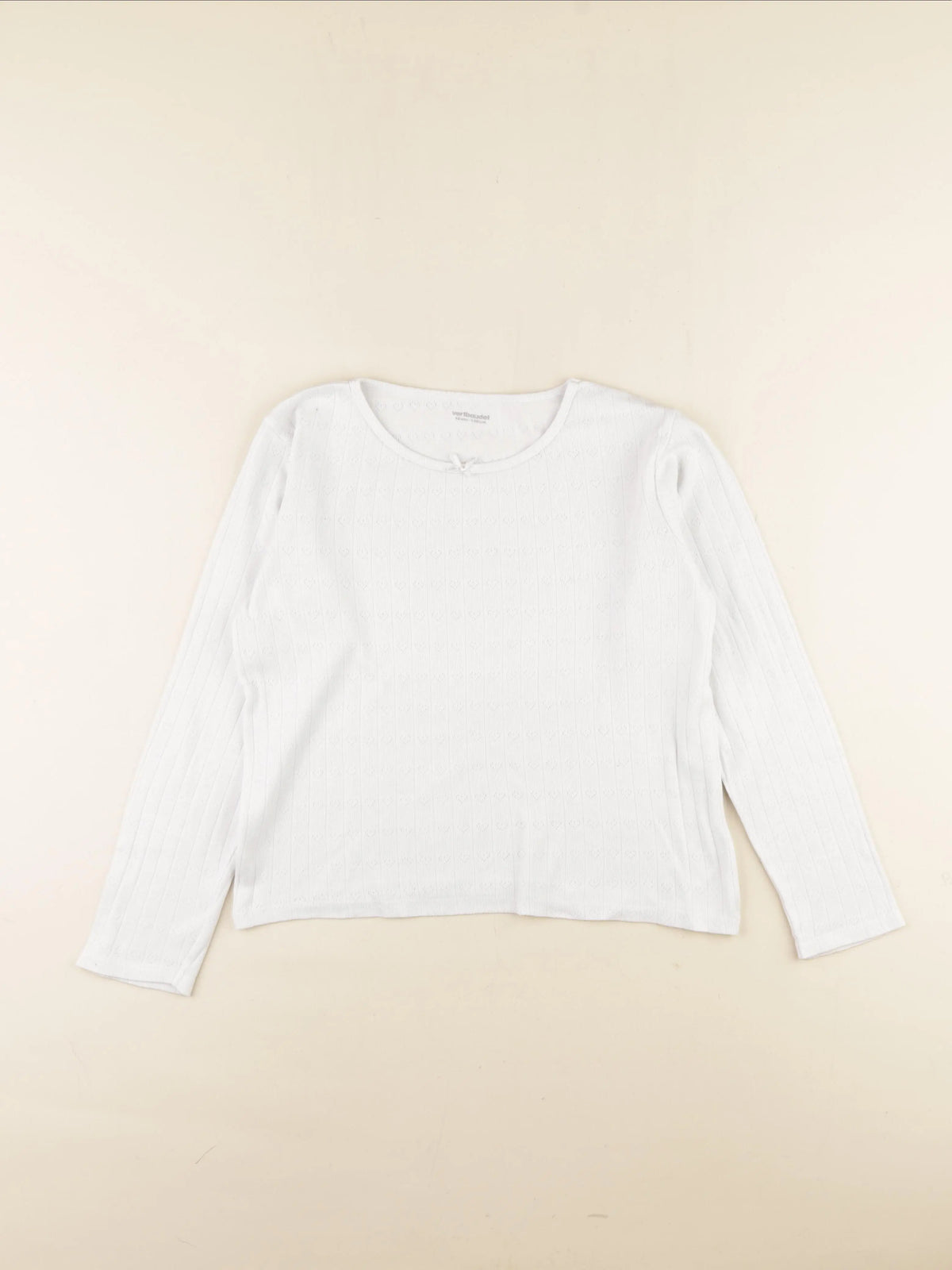 Vertbaudet - maillot de corps blanc - 10 ans