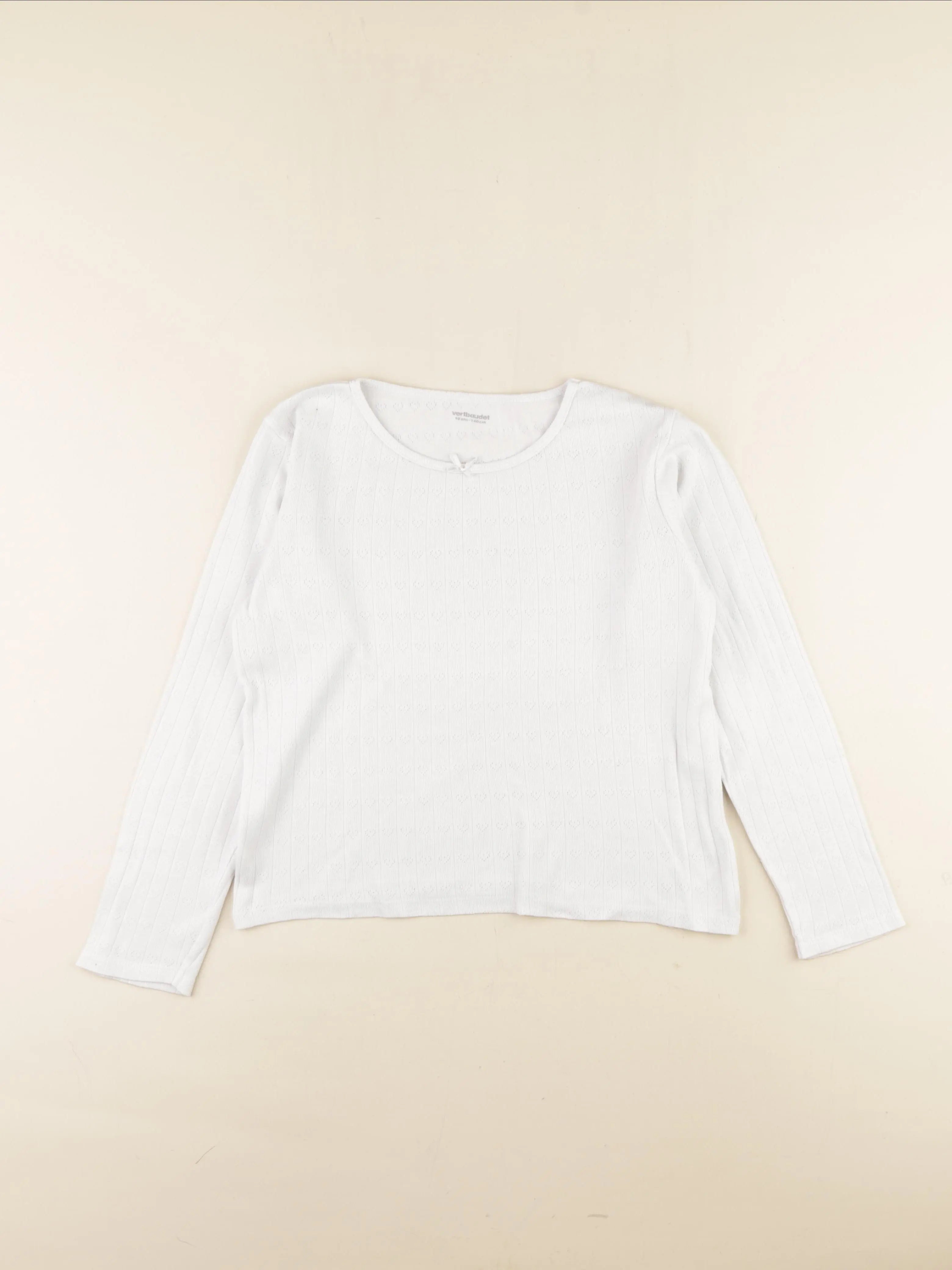 Vertbaudet - maillot de corps blanc - 10 ans