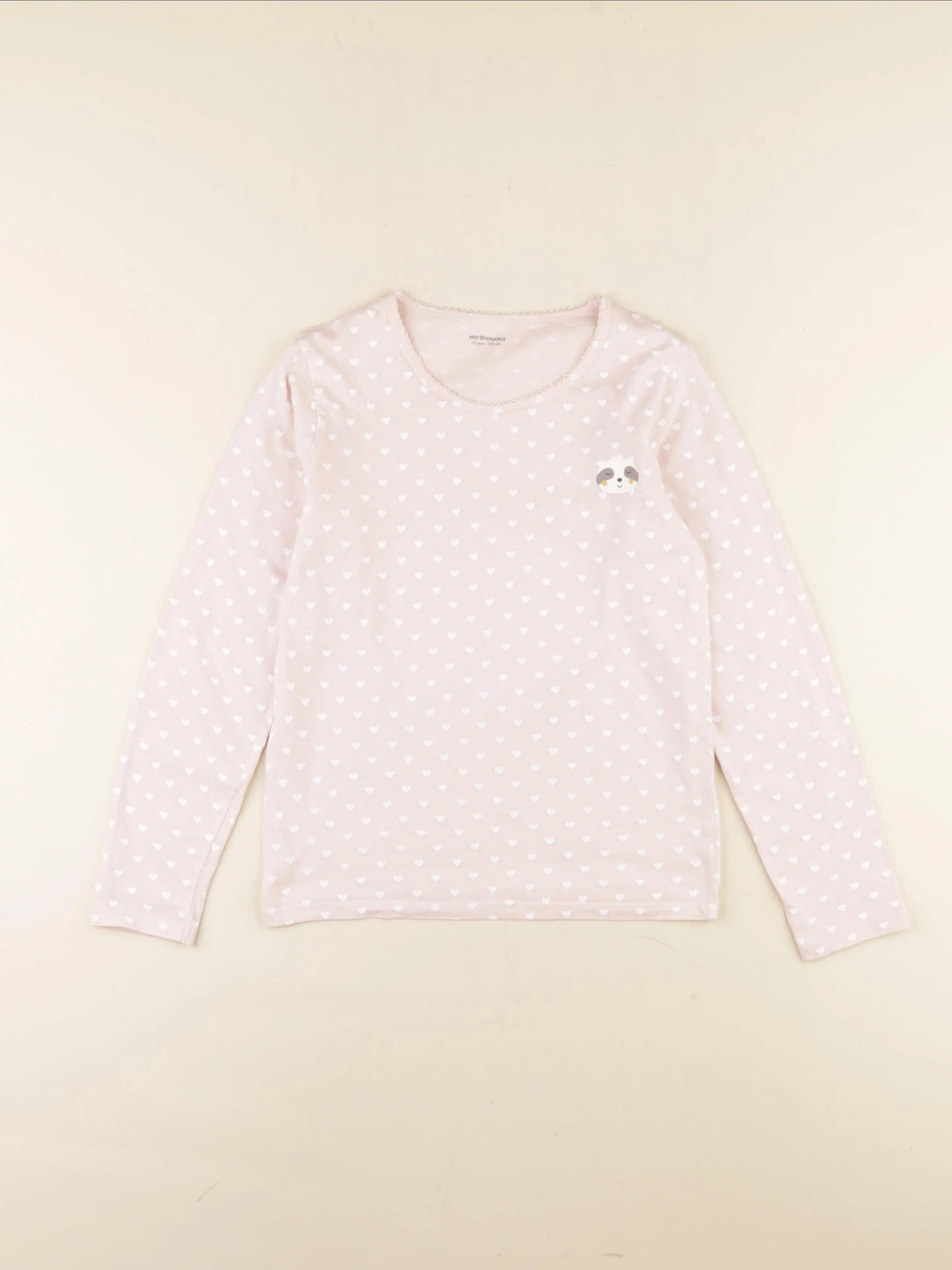 Vertbaudet - maillot de corps rose - 10 ans