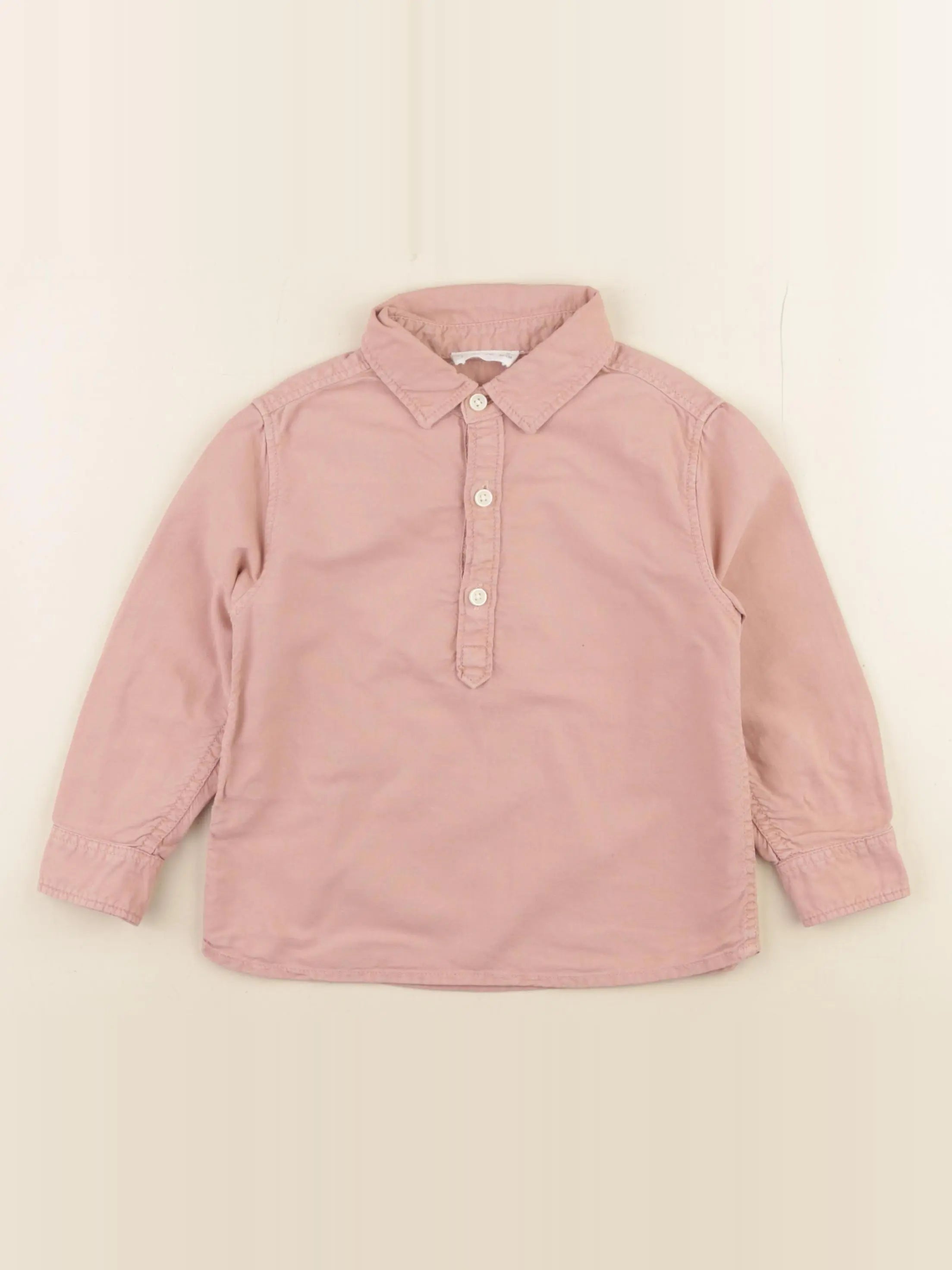Mango - chemise rose - 2/3 ans