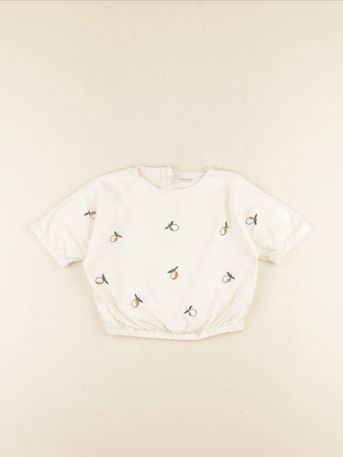 Vertbaudet - tee-shirt beige - 3 ans