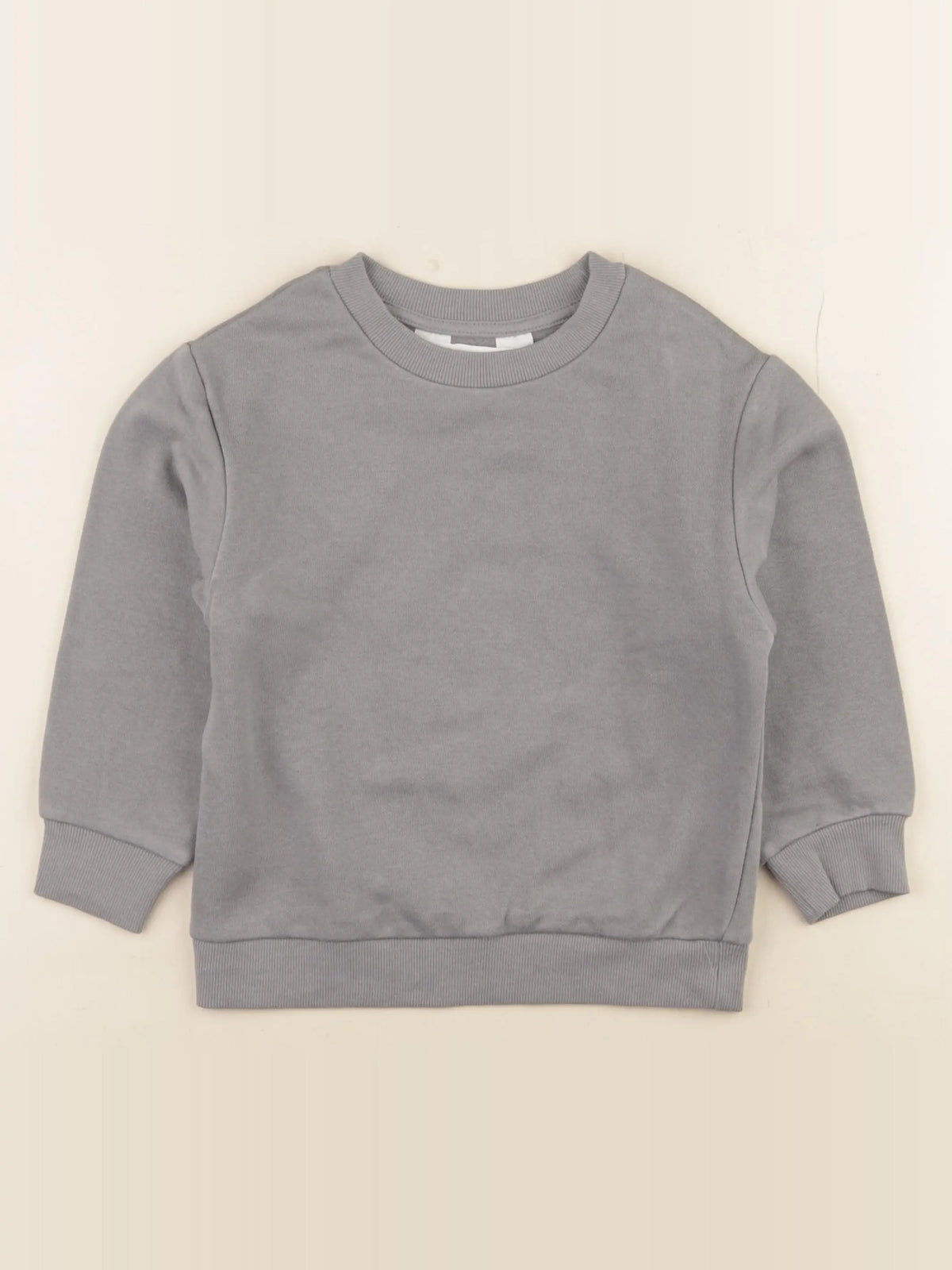 H&M - sweat gris - 2/4 ans