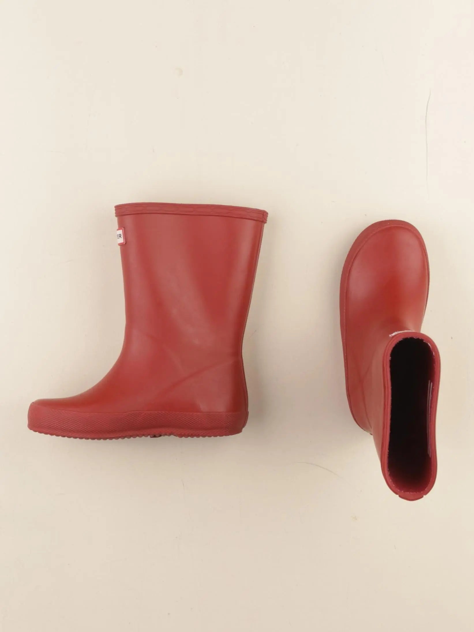 Hunter - bottes rouge - pointure 28