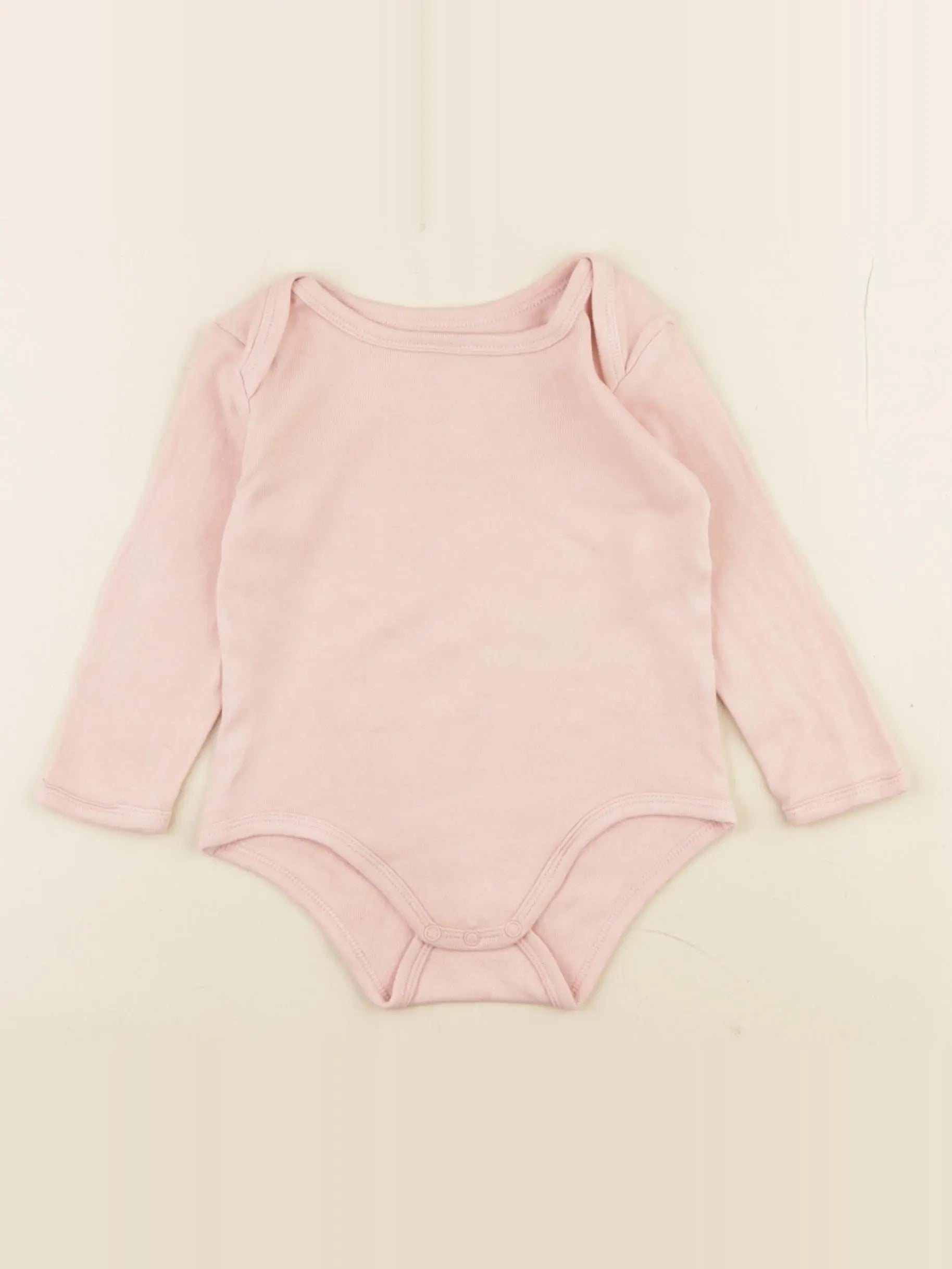 Vertbaudet - body rose - 12 mois