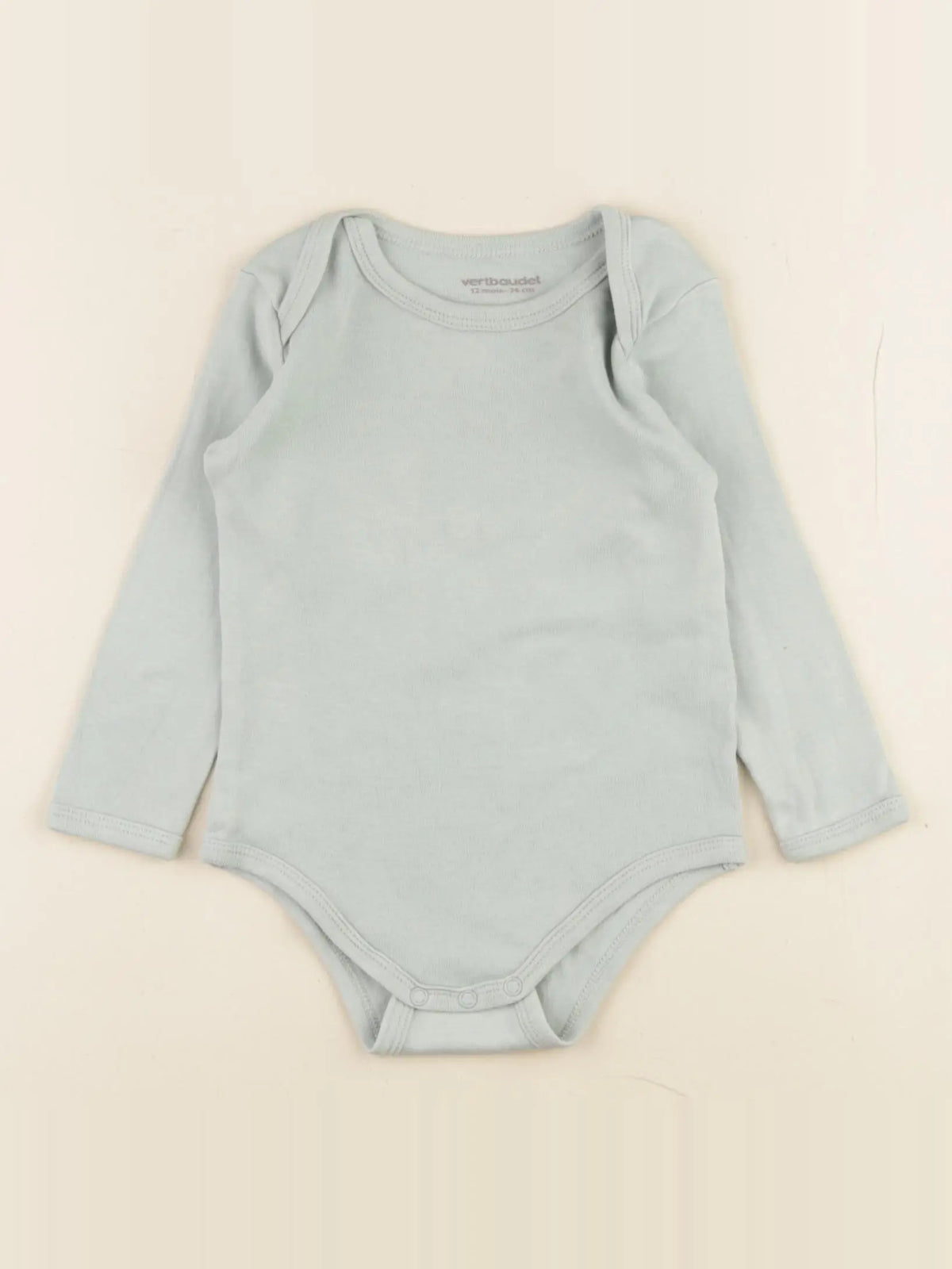 Vertbaudet - body vert - 12 mois