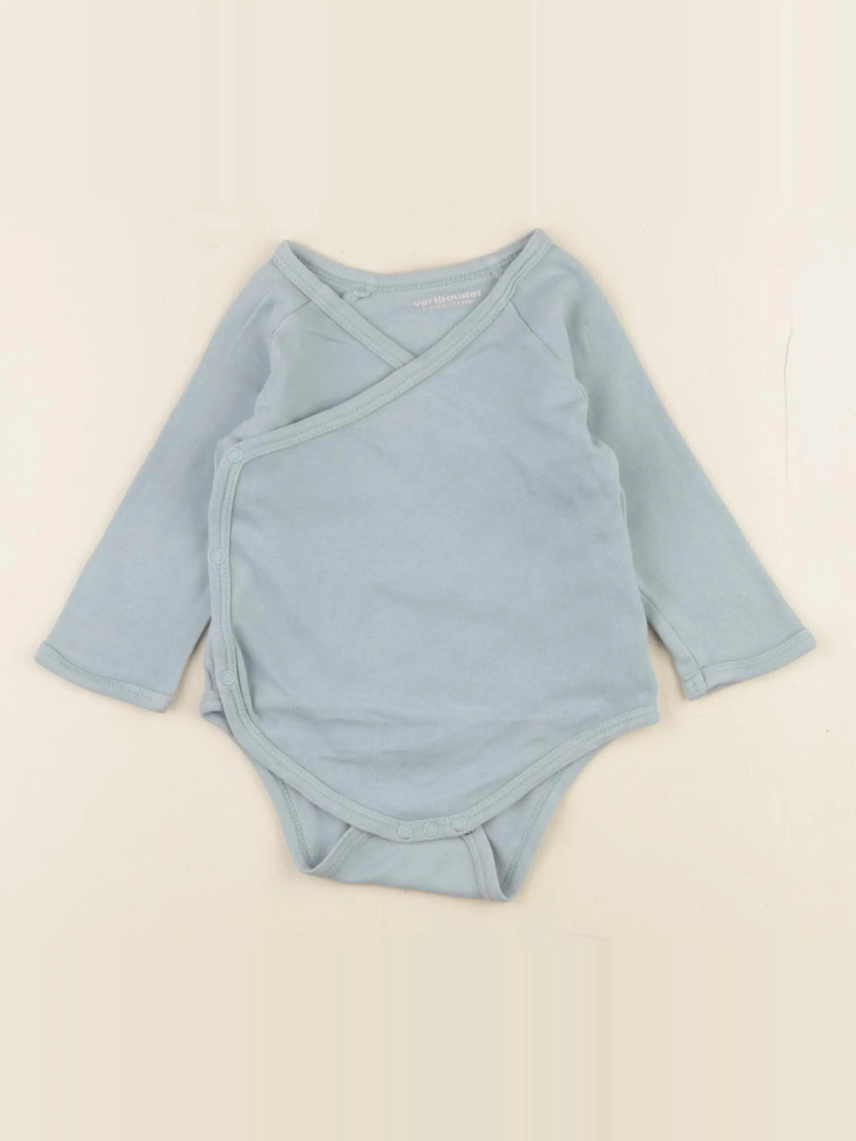 Vertbaudet - body bleu - 9 mois