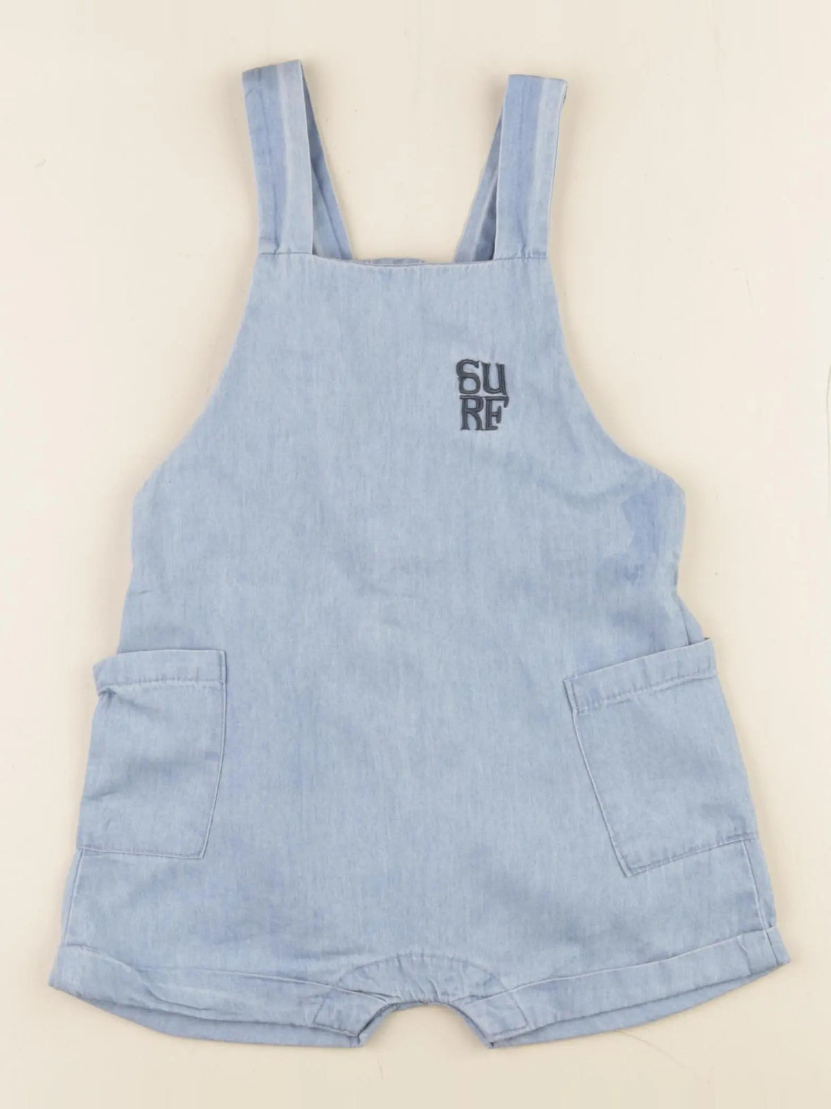 Vertbaudet - salopette bleu - 18 mois