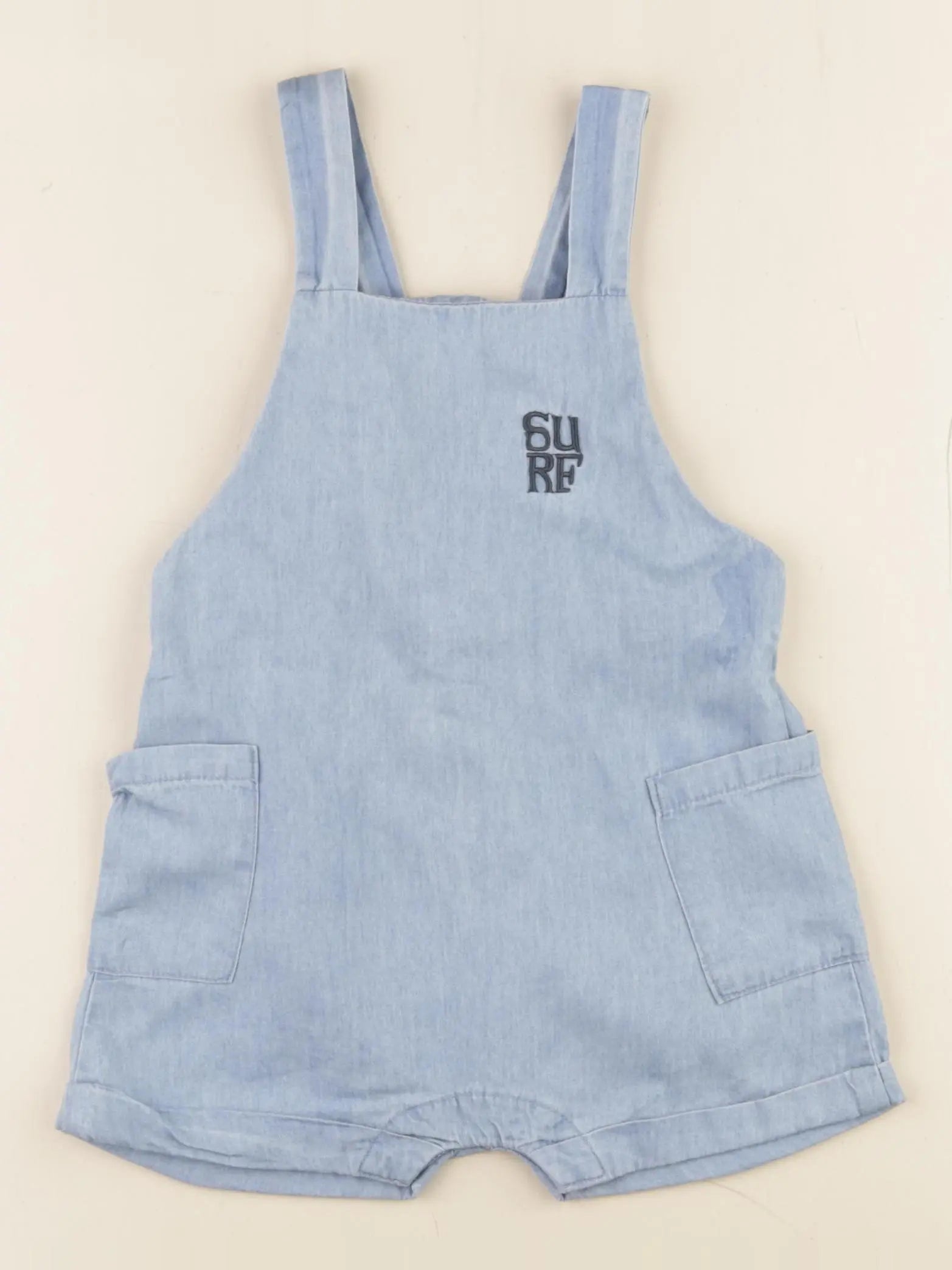 Vertbaudet - salopette bleu - 18 mois
