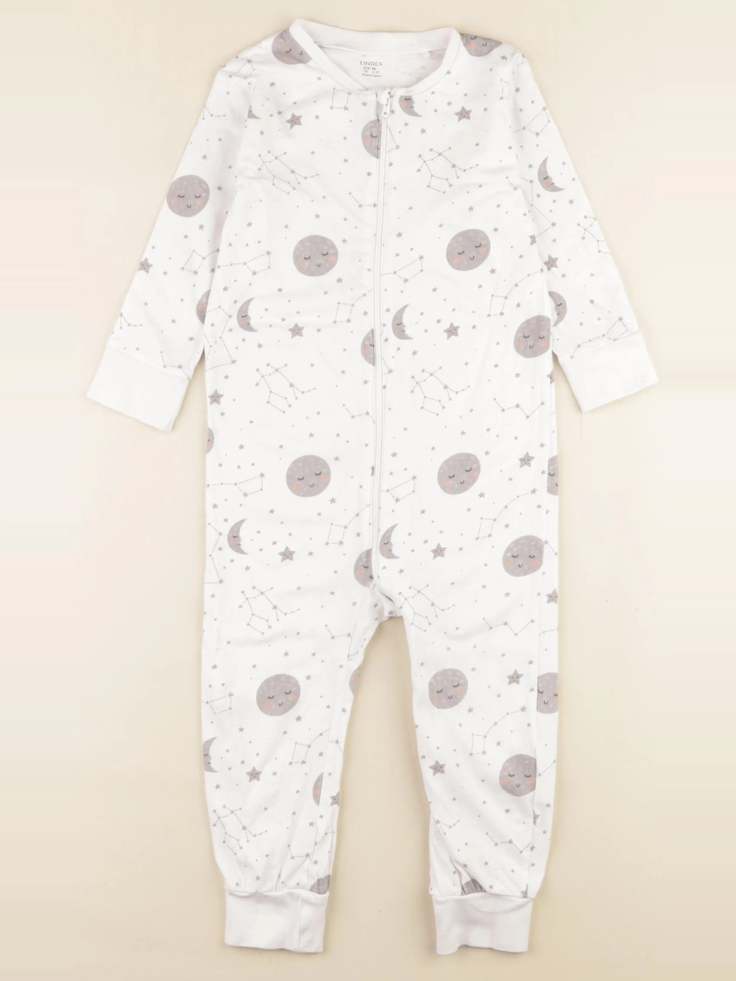 Lindex - pyjama coton blanc - 2/3 ans