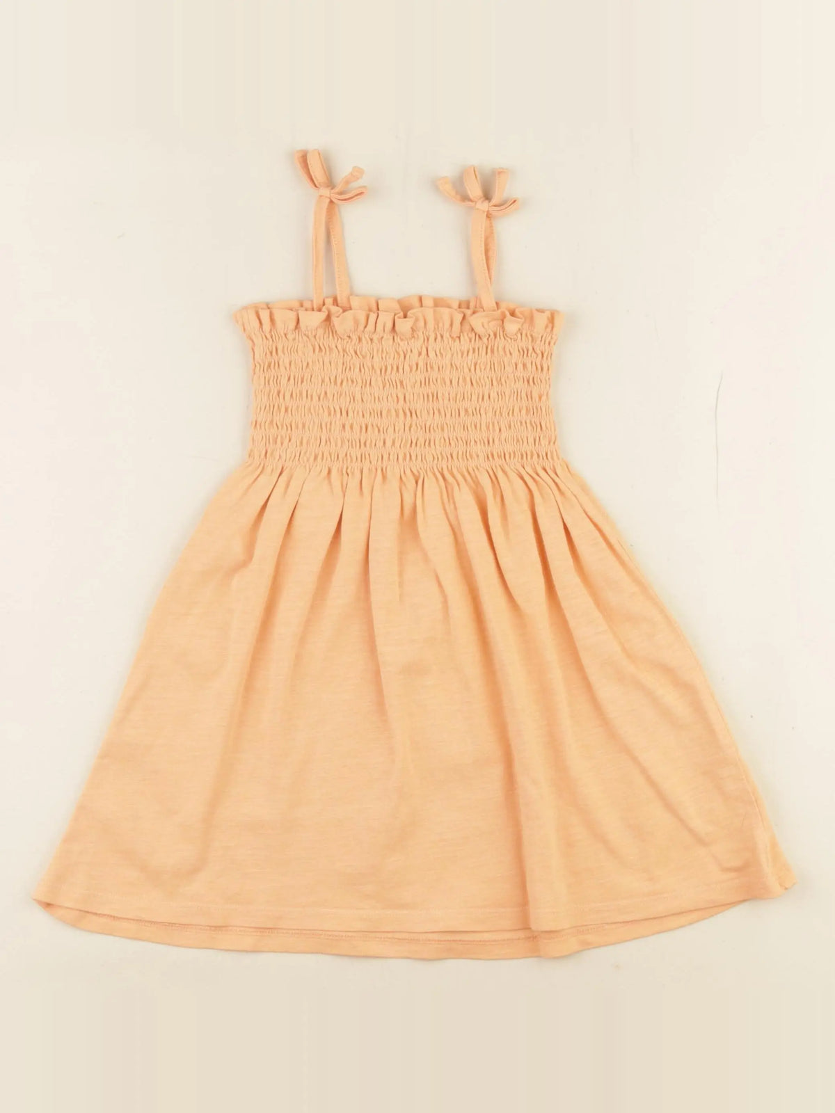Vertbaudet - robe orange - 2 ans