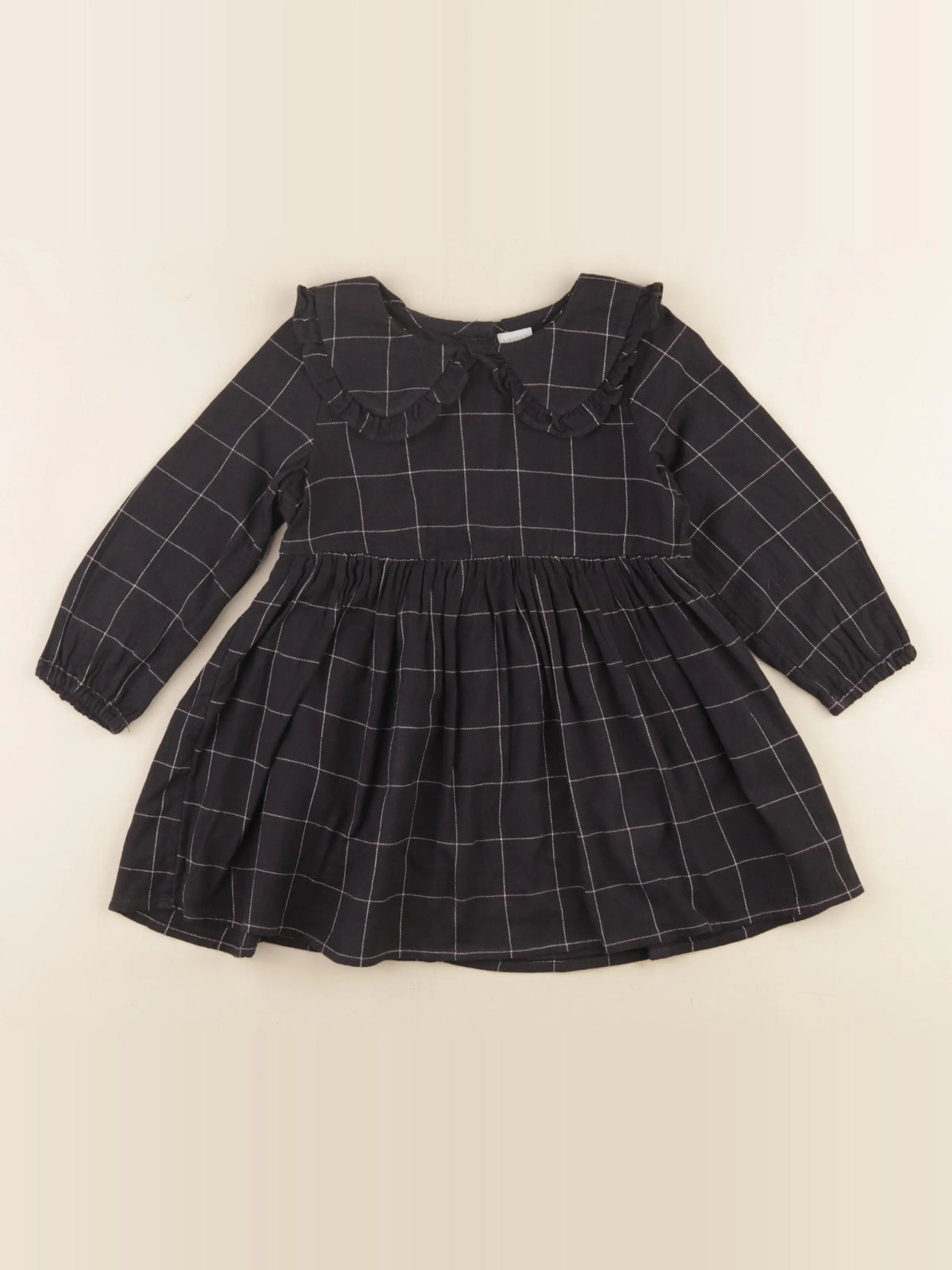 Lindex - robe noir - 18/24 mois