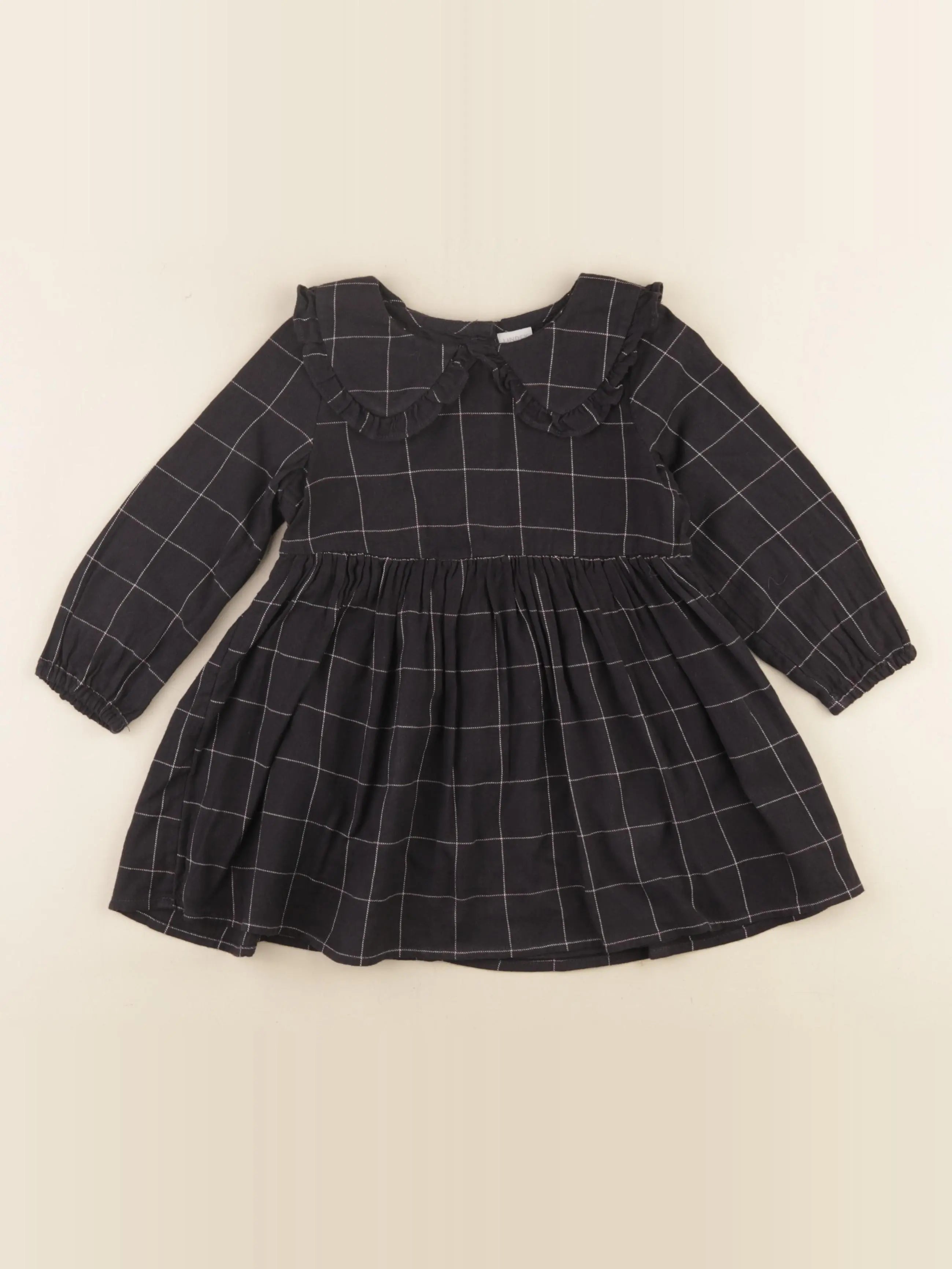 Lindex - robe noir - 18/24 mois