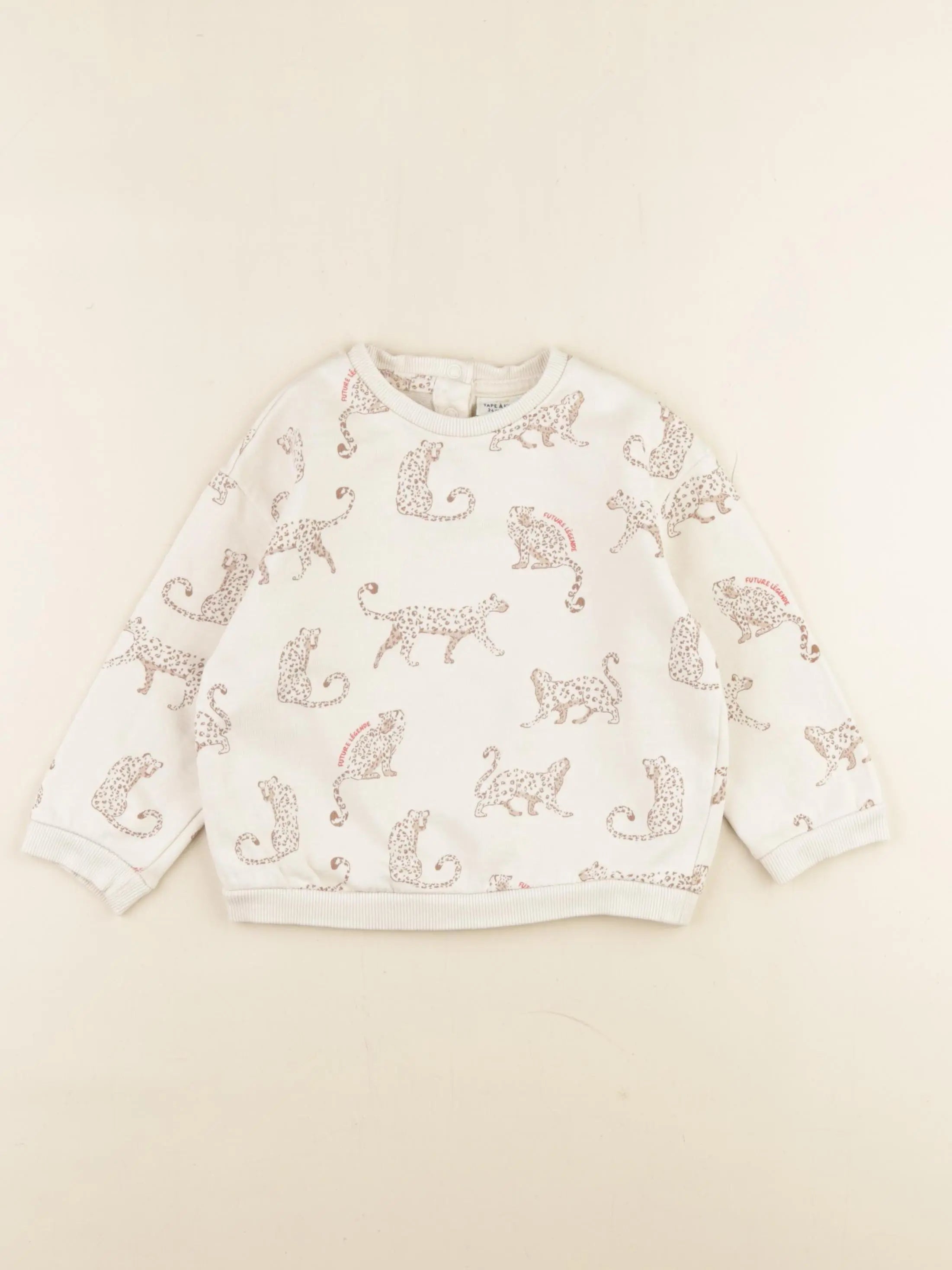 Tape à l'oeil - sweat beige - 24 mois