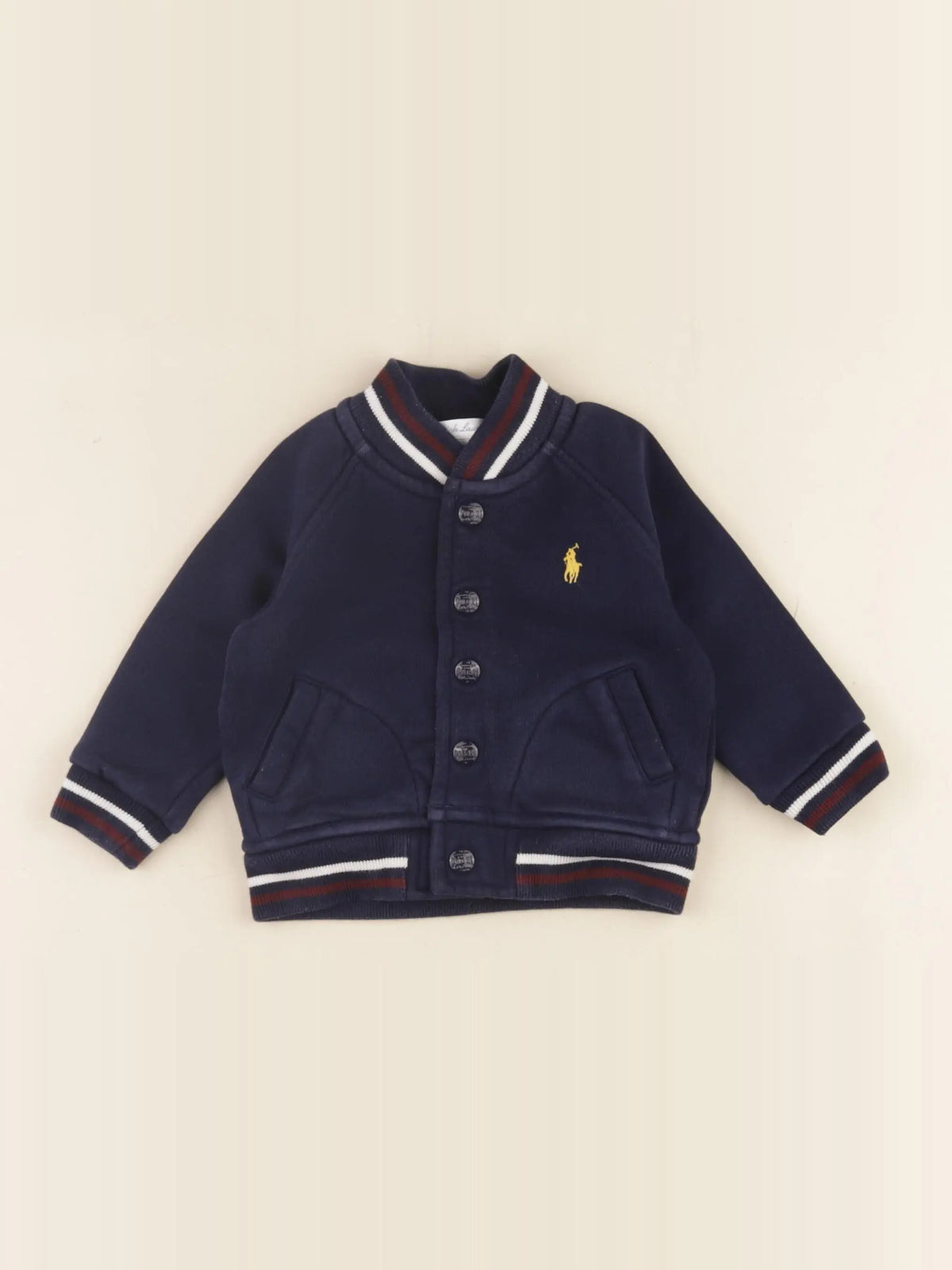 Ralph Lauren - veste bleu - 6 mois