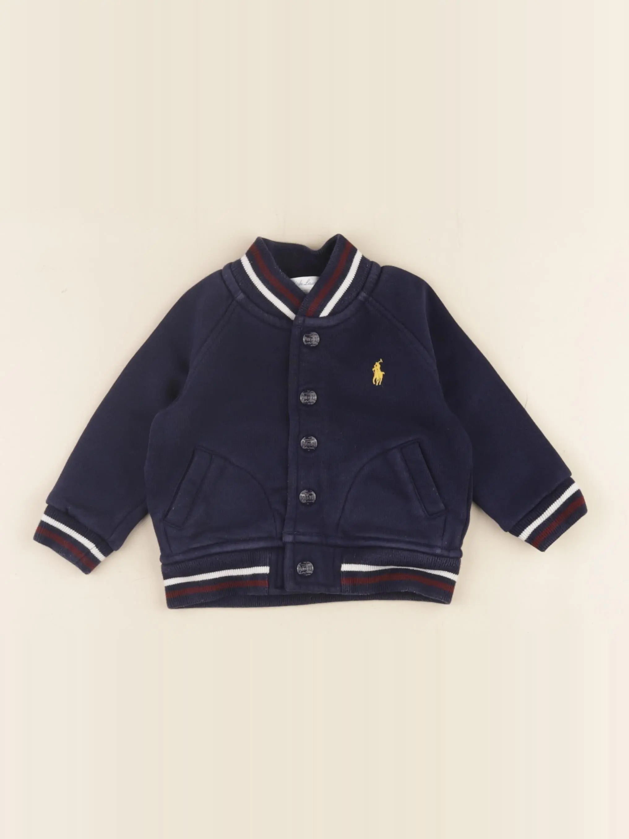 Ralph Lauren - veste bleu - 6 mois