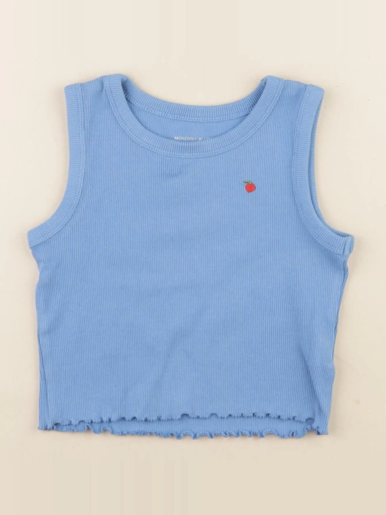 Monoprix - débardeur bleu - 5 ans