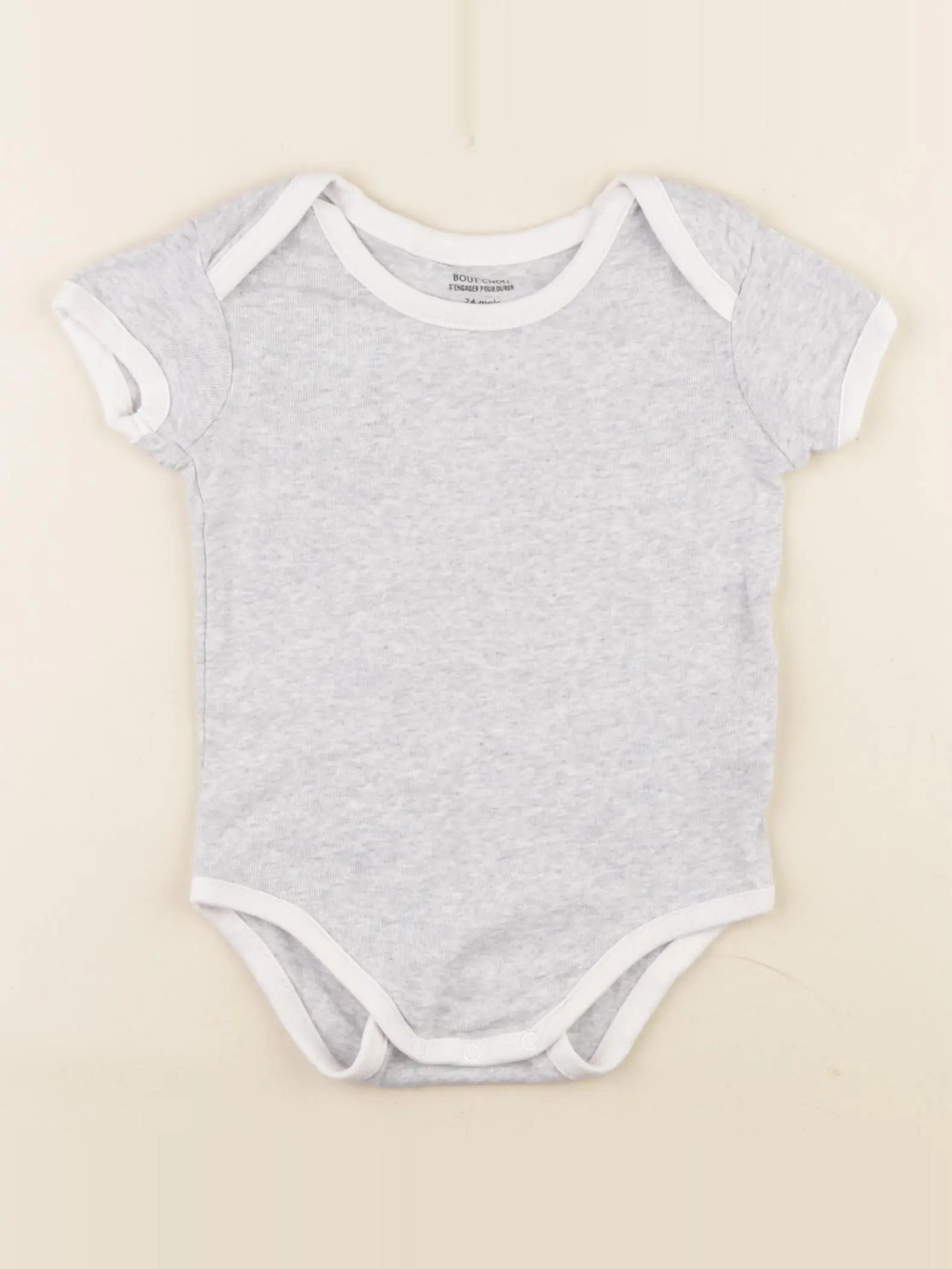 Boutchou - body gris - 24 mois