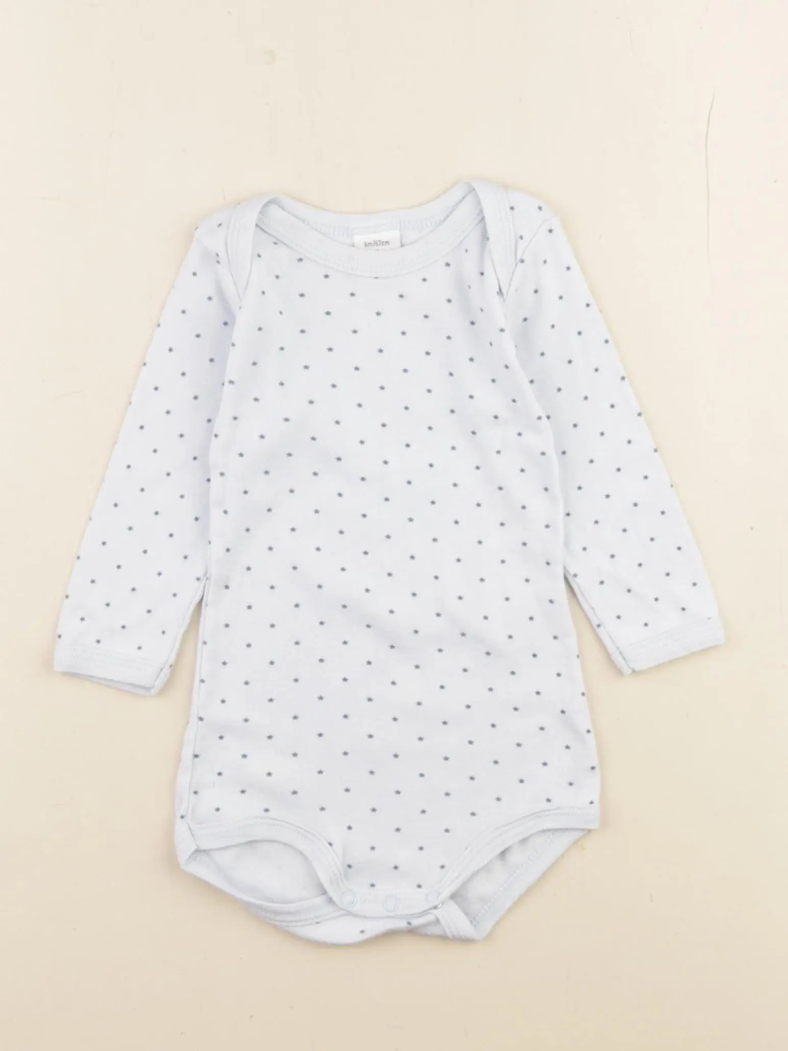 Petit Bateau - body bleu - 6 mois