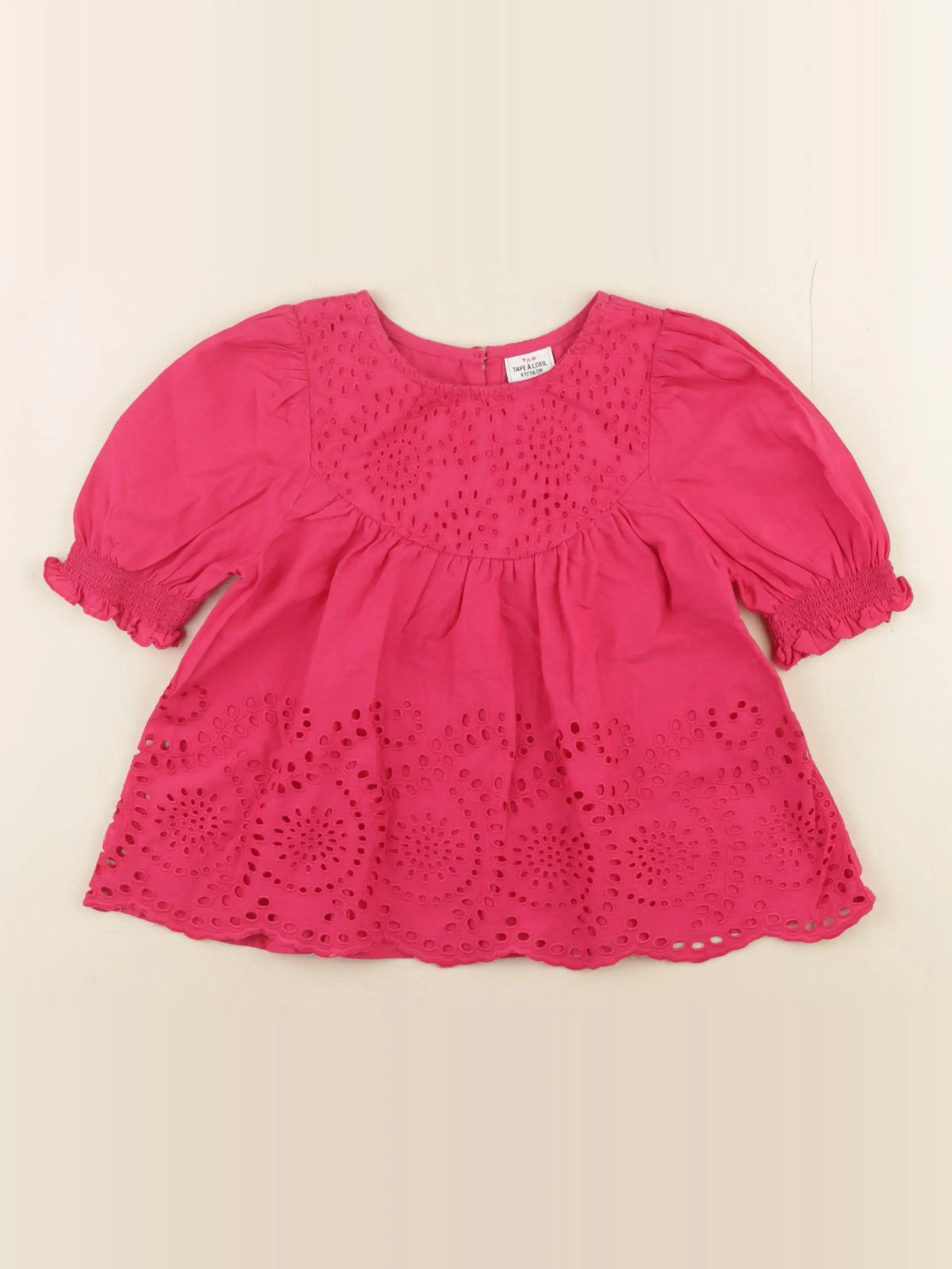 Tape à l'oeil - blouse rose - 6 ans