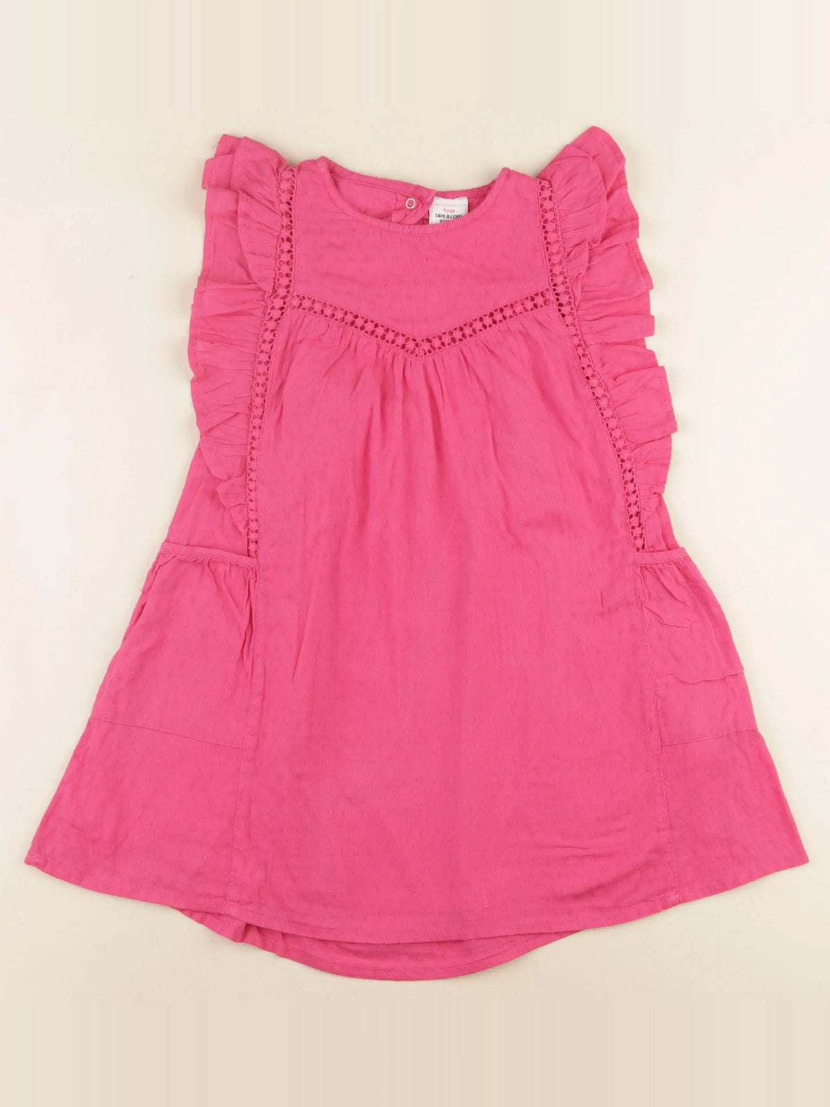 Tape à l'oeil - robe rose - 6 ans