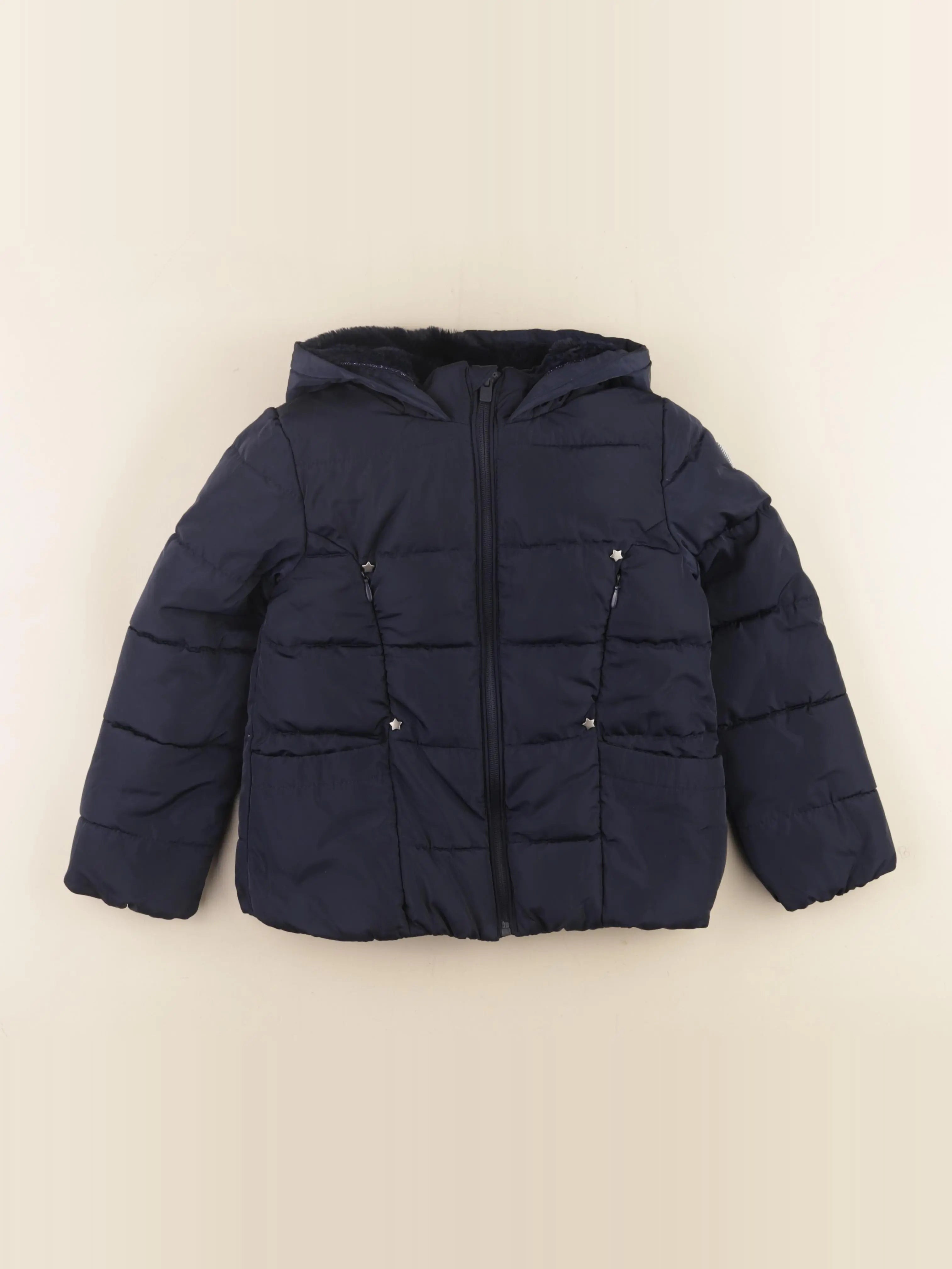 Okaidi - doudoune bleu - 6 ans