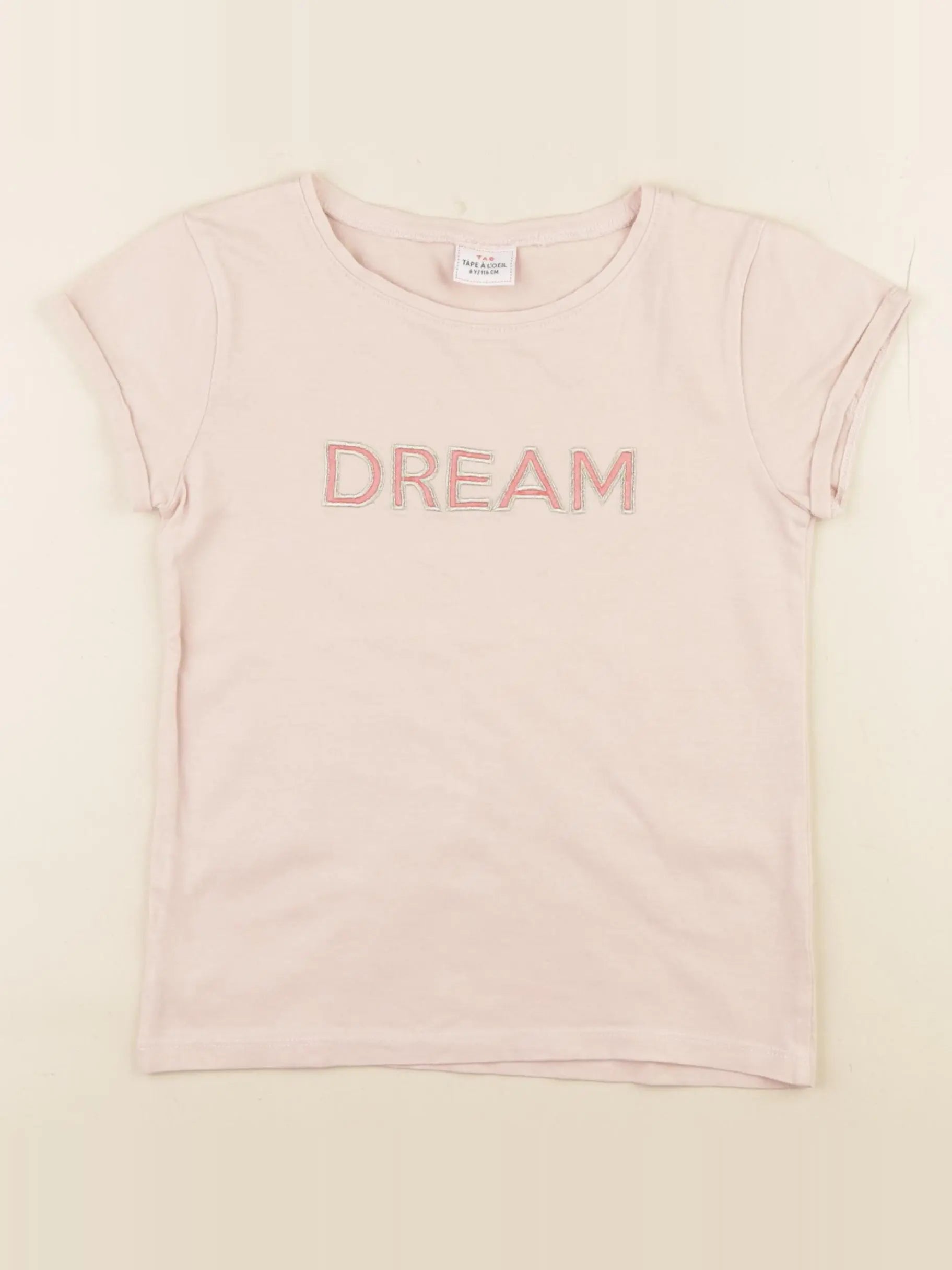 Tape à l'oeil - tee-shirt rose - 6 ans