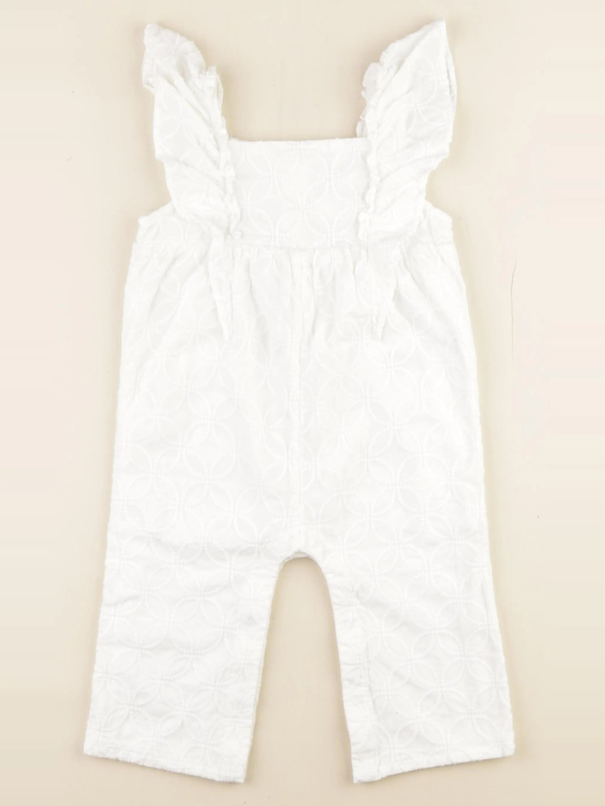 Vertbaudet - combinaison blanc - 18 mois