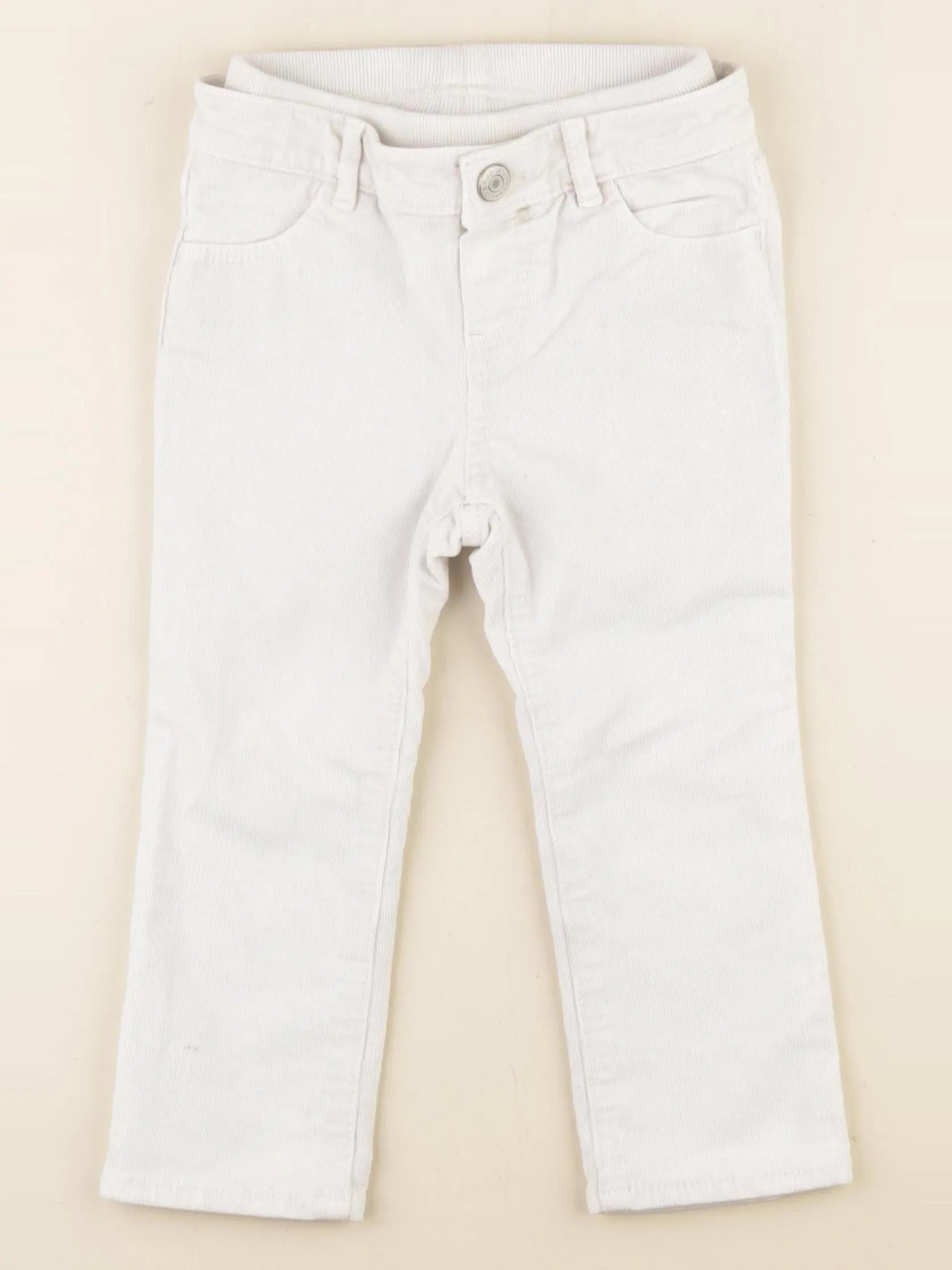 GAP - pantalon blanc - 2 ans