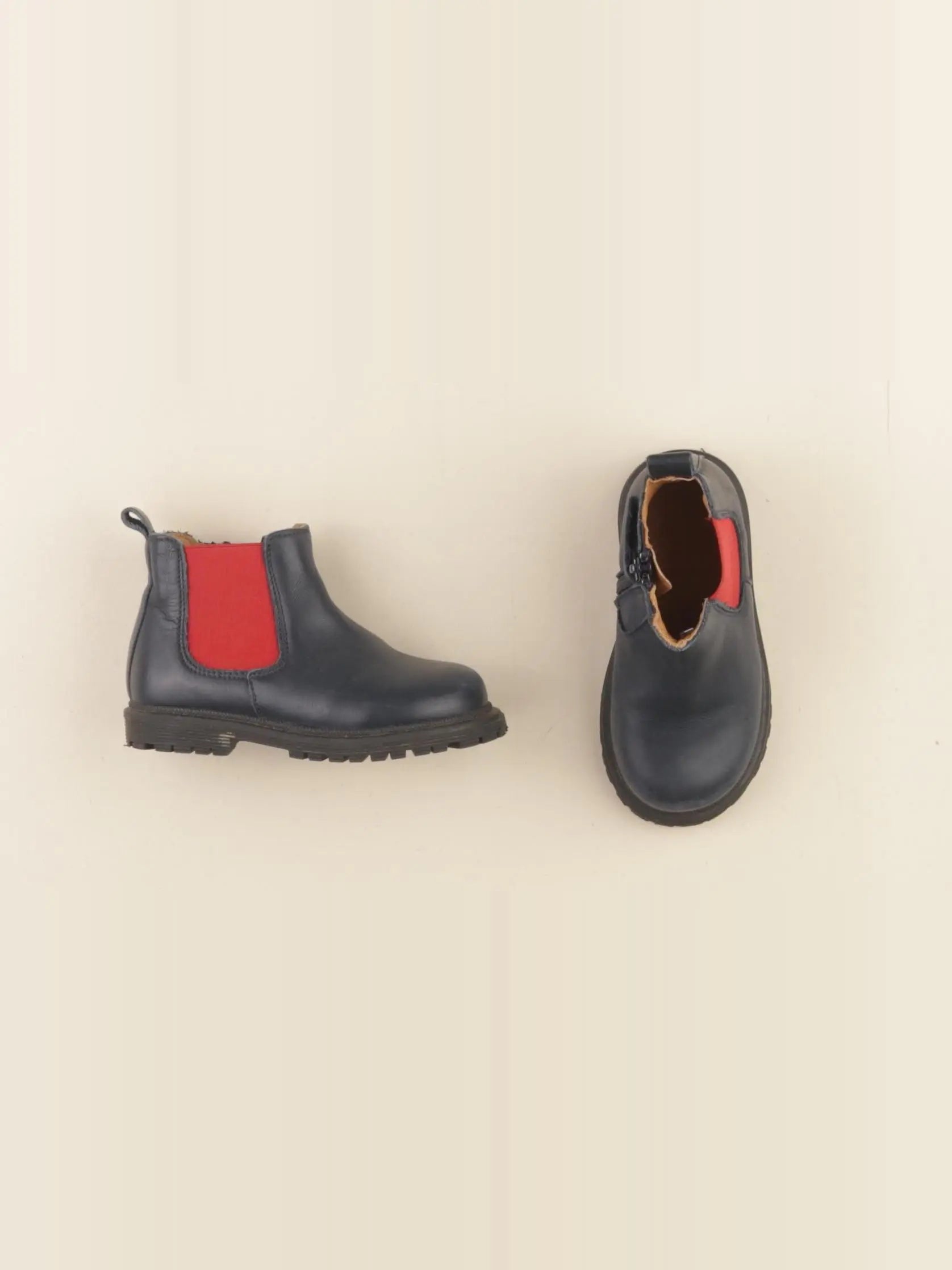 Jacadi - boots bleu, rouge - pointure 23