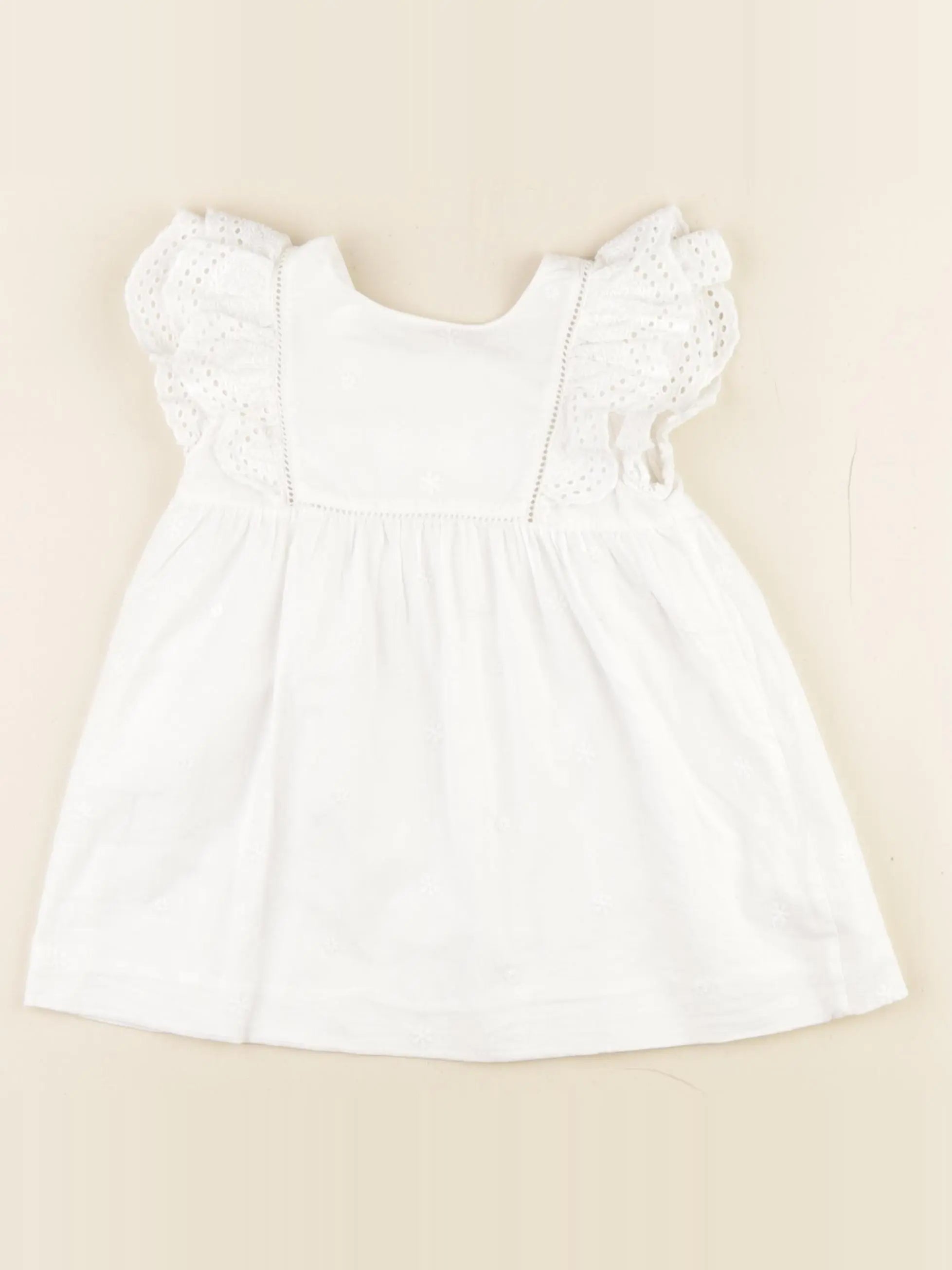 Cyrillus - robe blanc - 12 mois