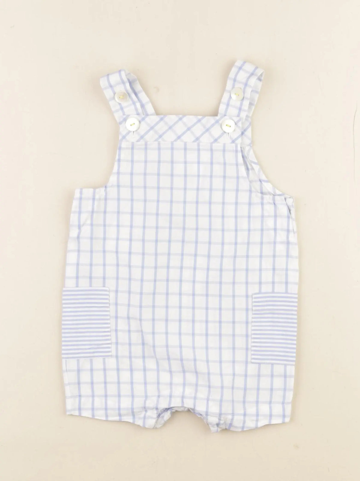 Jacadi - salopette bleu - 3 mois