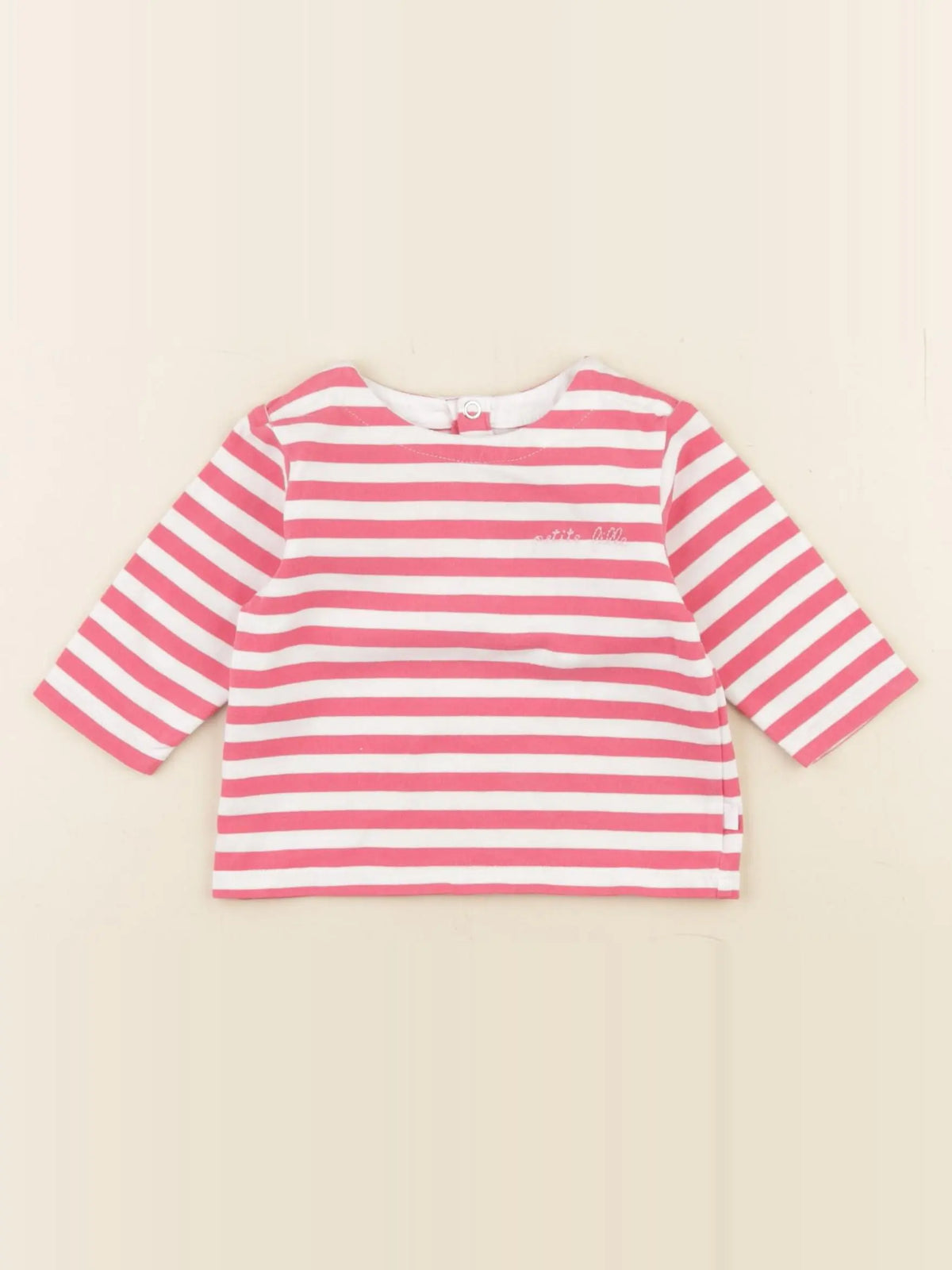 Jacadi - tee-shirt rose - 3 mois