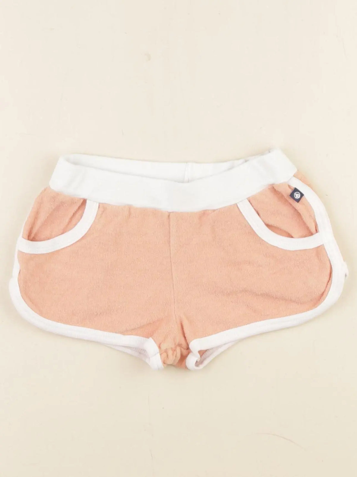 Petit Bateau - short orange - 3 ans