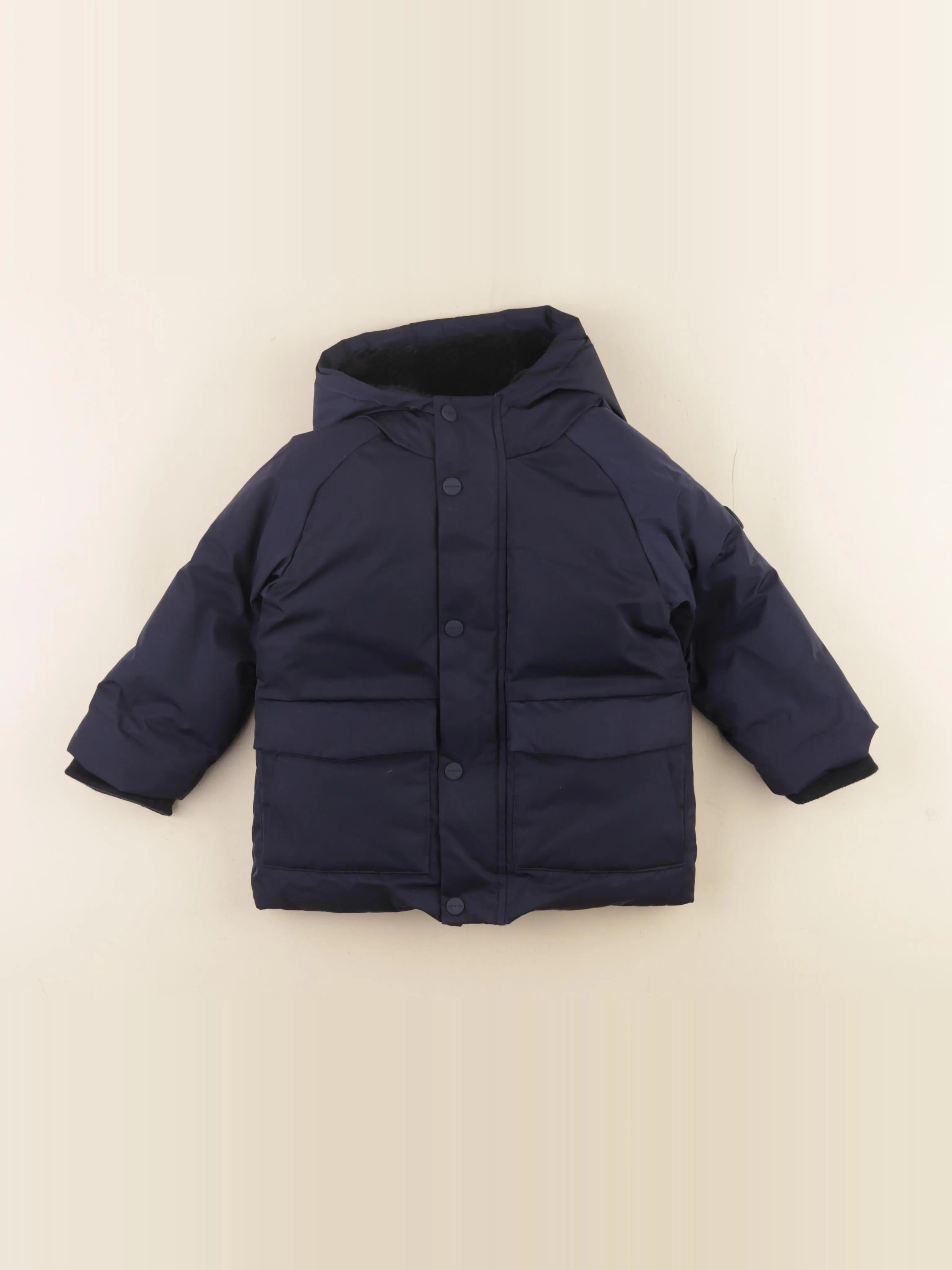 Jacadi - parka bleu - 24 mois