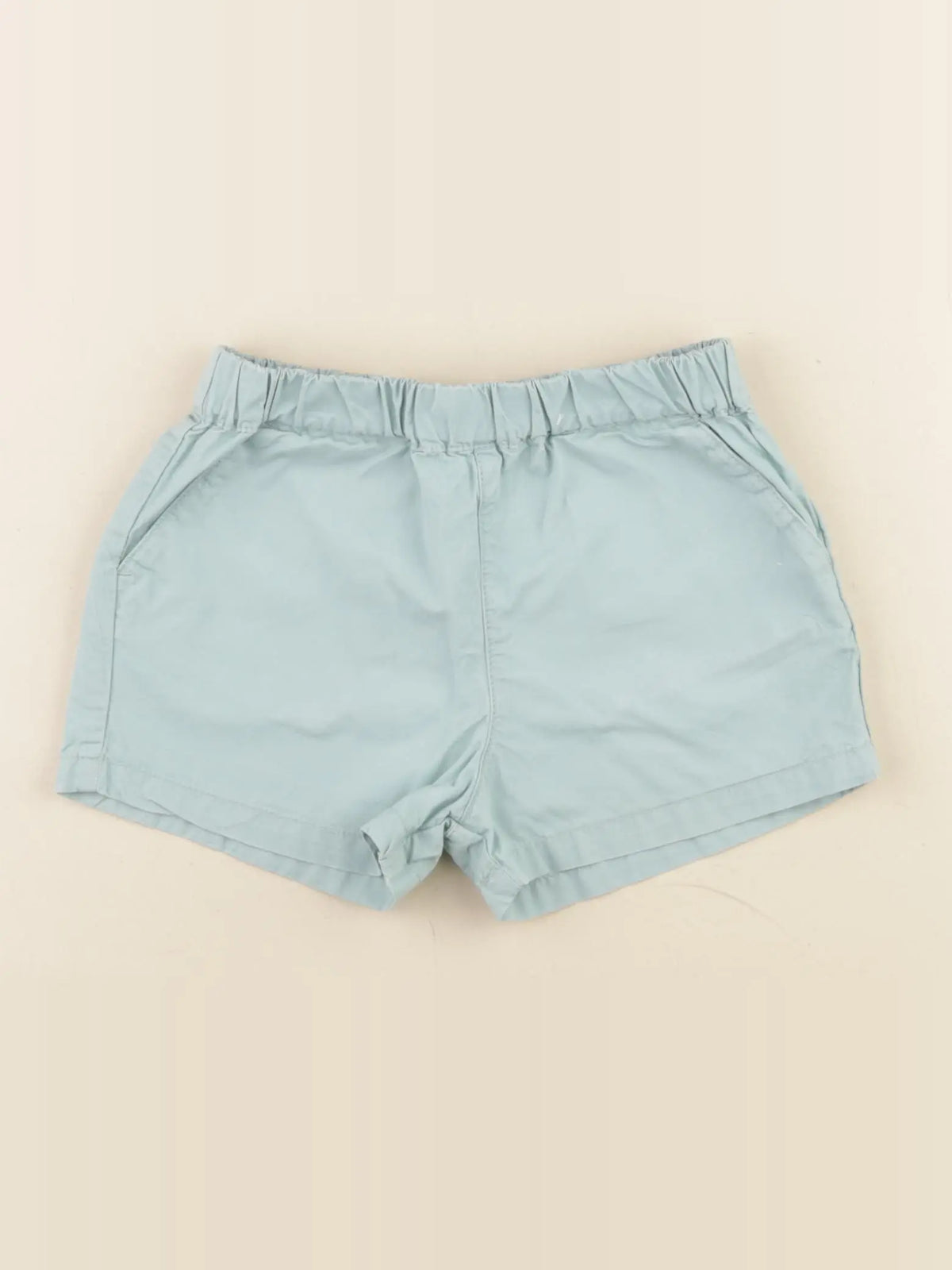 Petit Bateau - short bleu - 24 mois