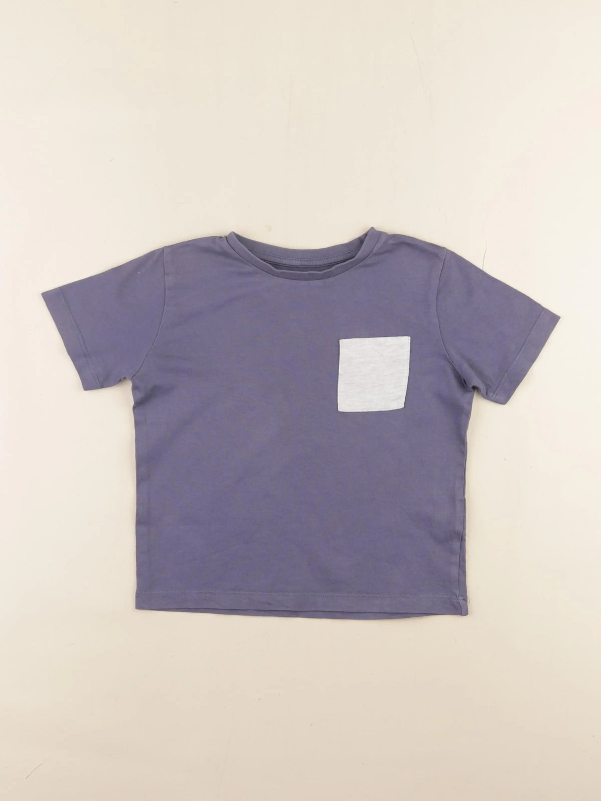 Vertbaudet - tee-shirt bleu - 5 ans
