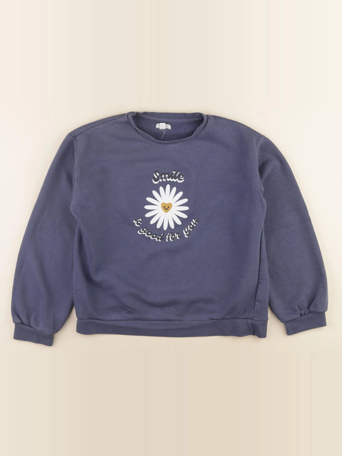 Vertbaudet - sweat bleu - 14 ans