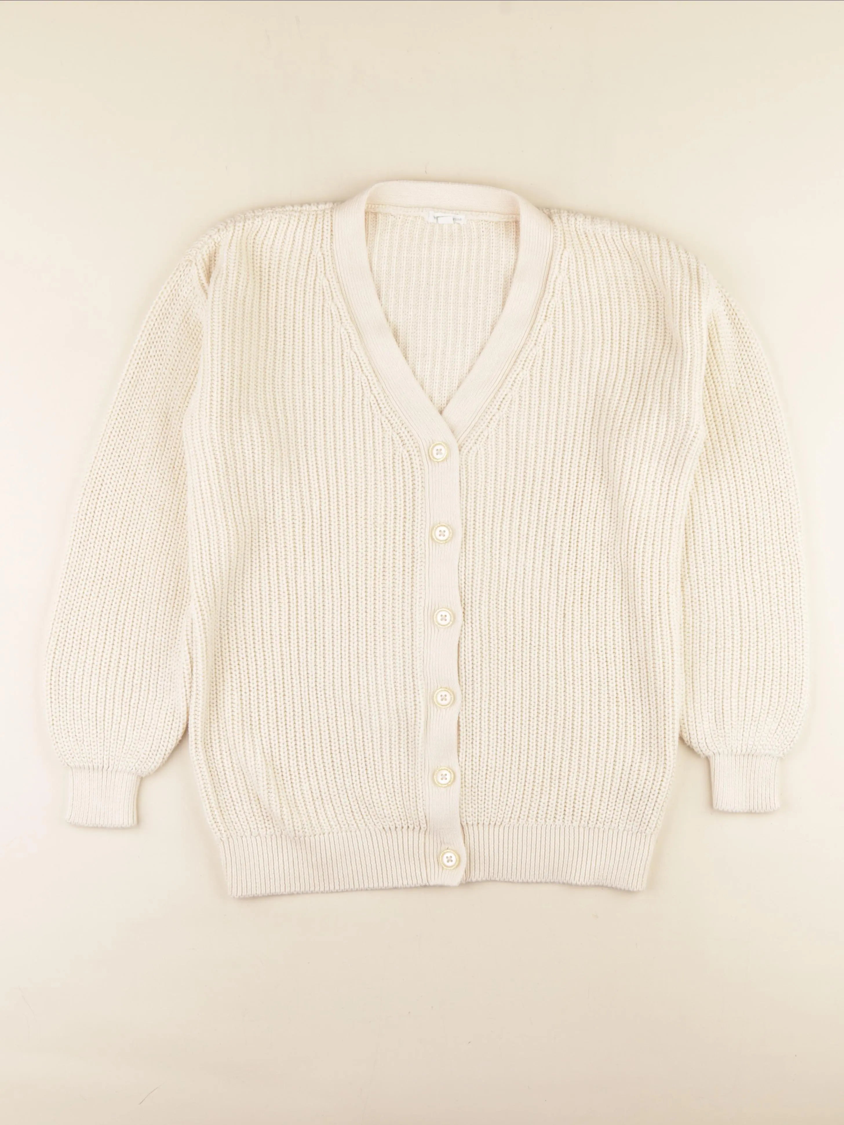 Vertbaudet - gilet beige, or - 12 ans