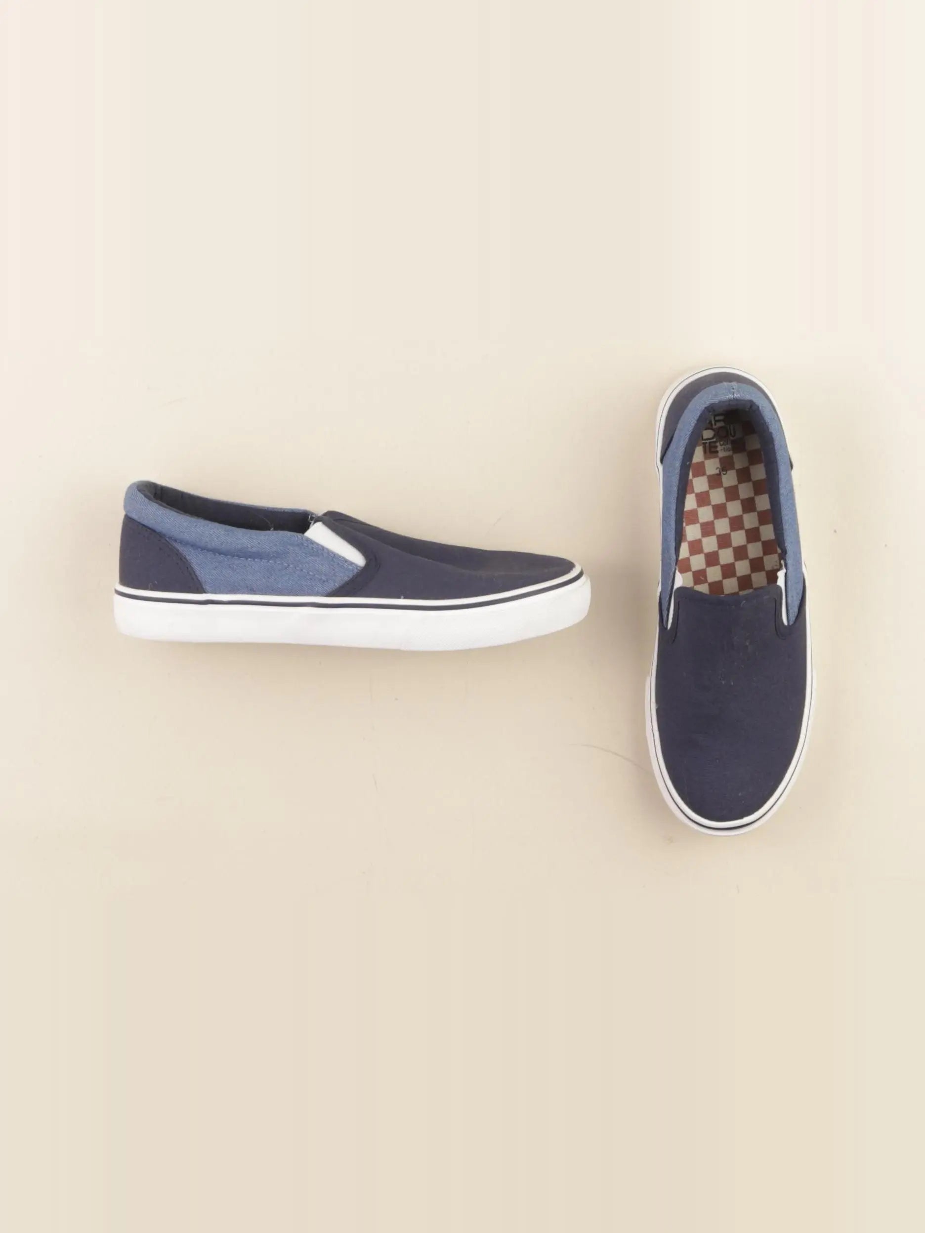 La Redoute - tennis élastiqué bleu - pointure 35