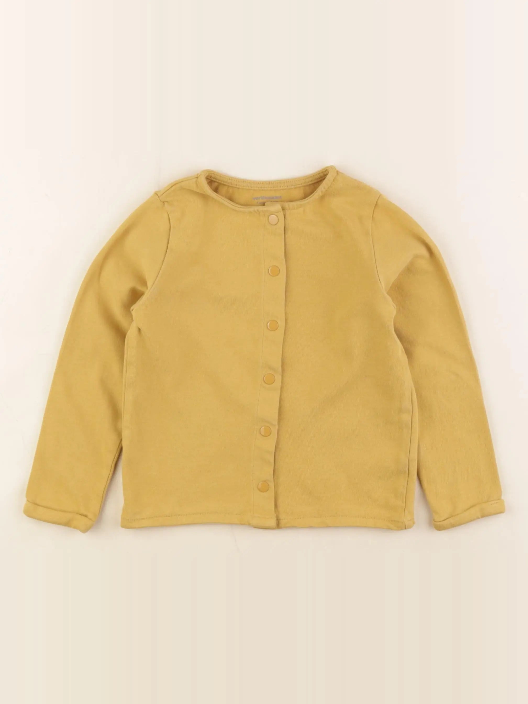 Vertbaudet - tee-shirt jaune - 4 ans