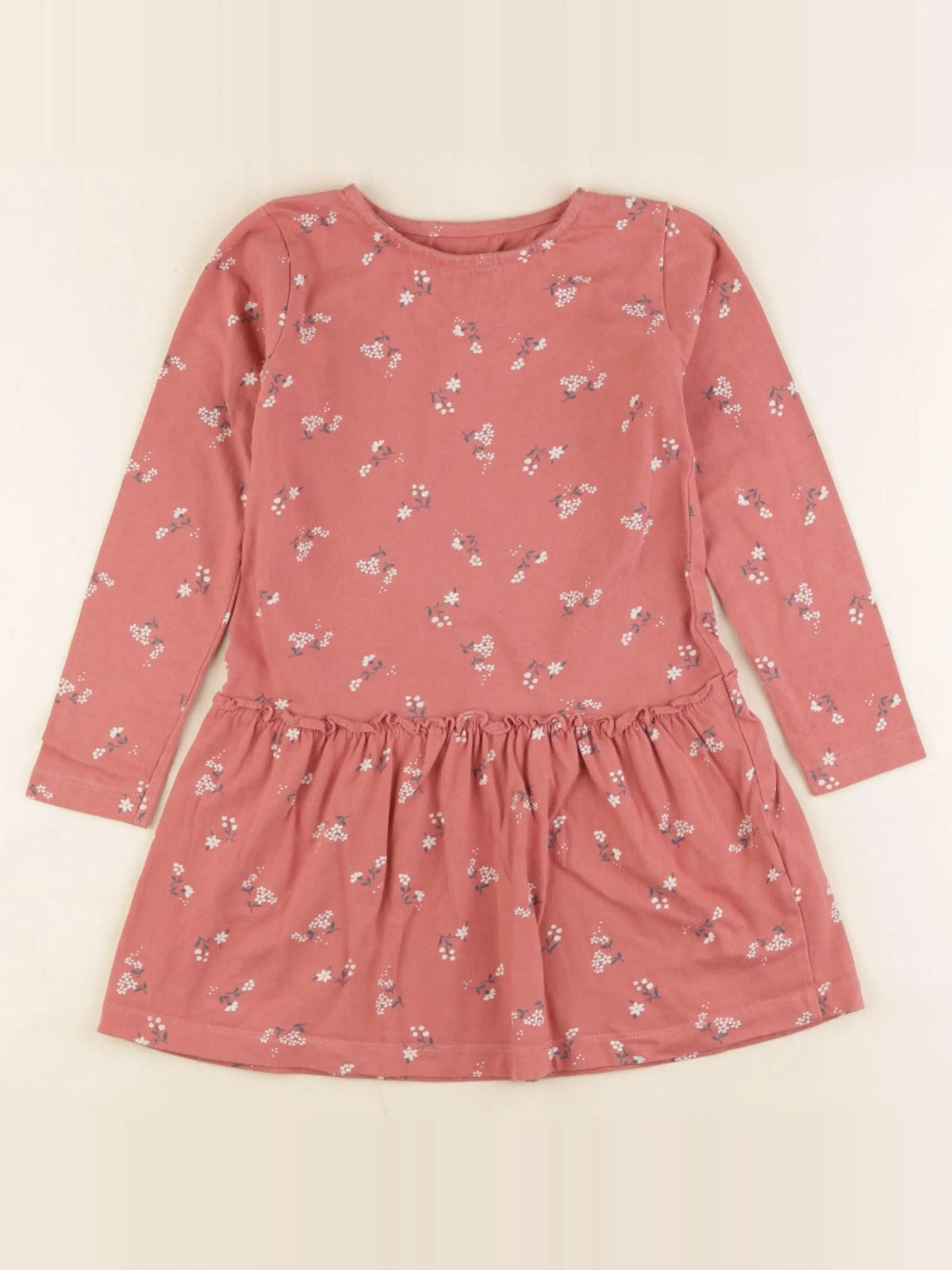 Vertbaudet - robe rose - 4 ans