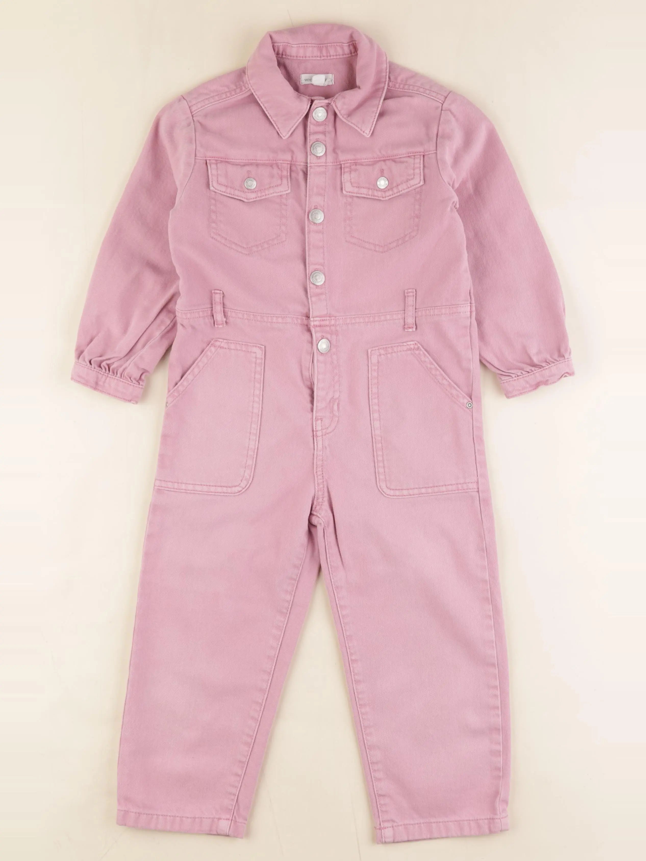 Vertbaudet - combinaison rose - 4 ans