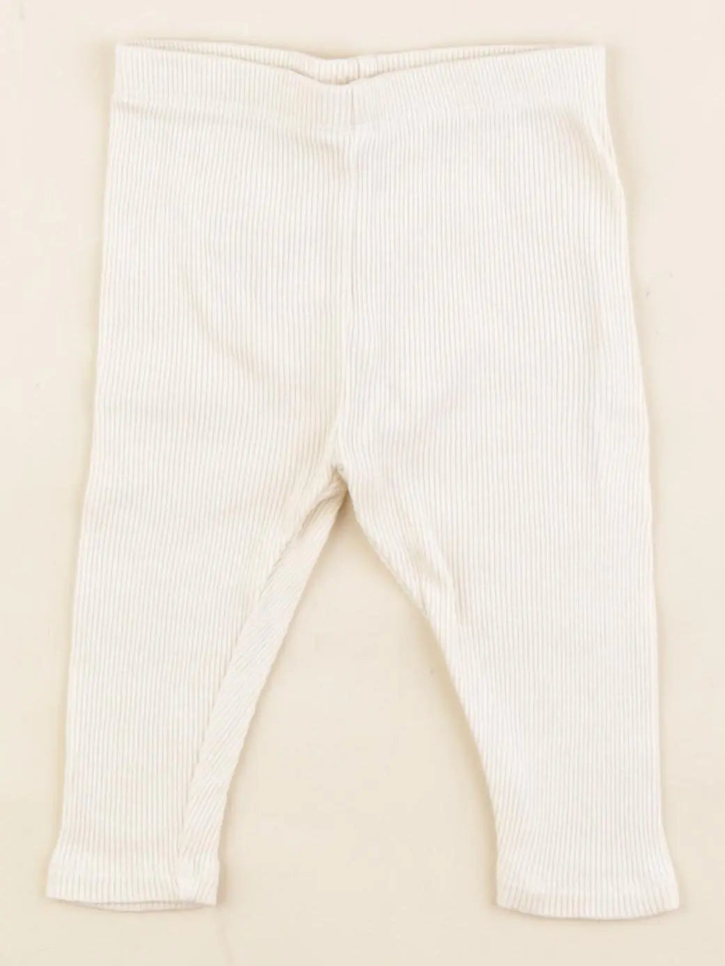 Vertbaudet - legging beige - 6 mois