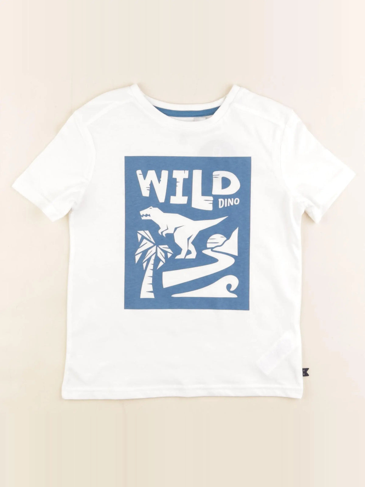 Okaidi - tee-shirt blanc - 4 ans