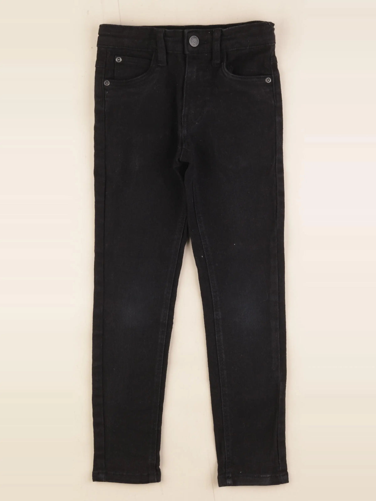 Vertbaudet - jean noir - 7 ans